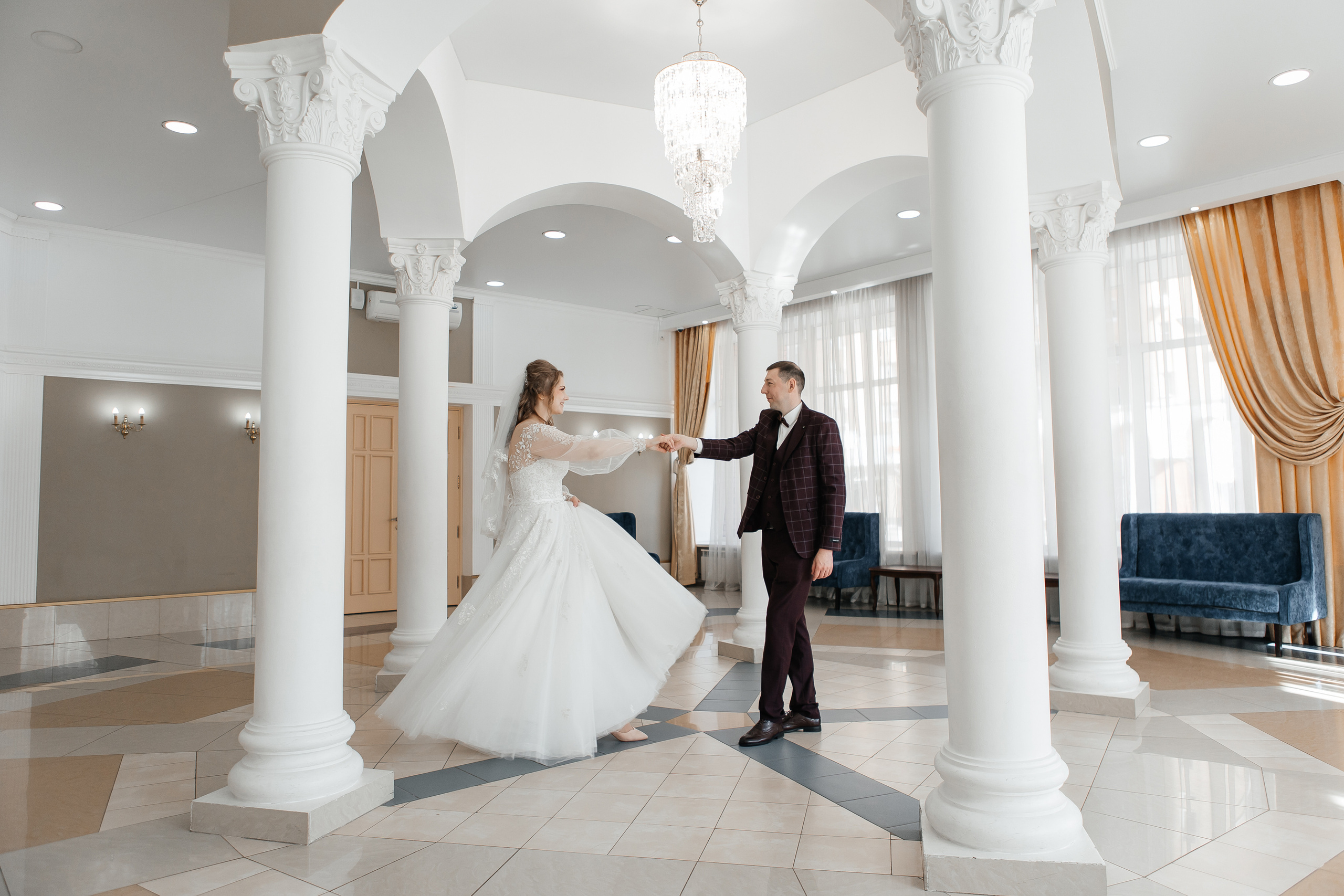 Свадебная фотосессия в Таганском ЗАГСе