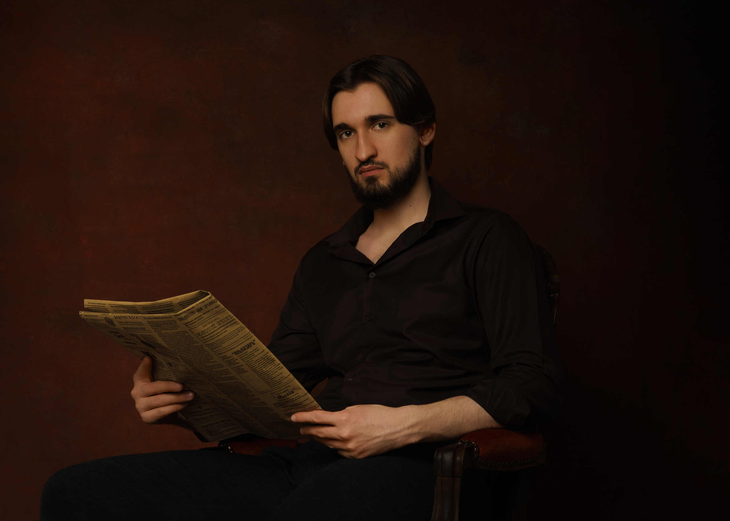 Мужской классический портрет. Савельева Ольга фотохудожник-портретист Москва