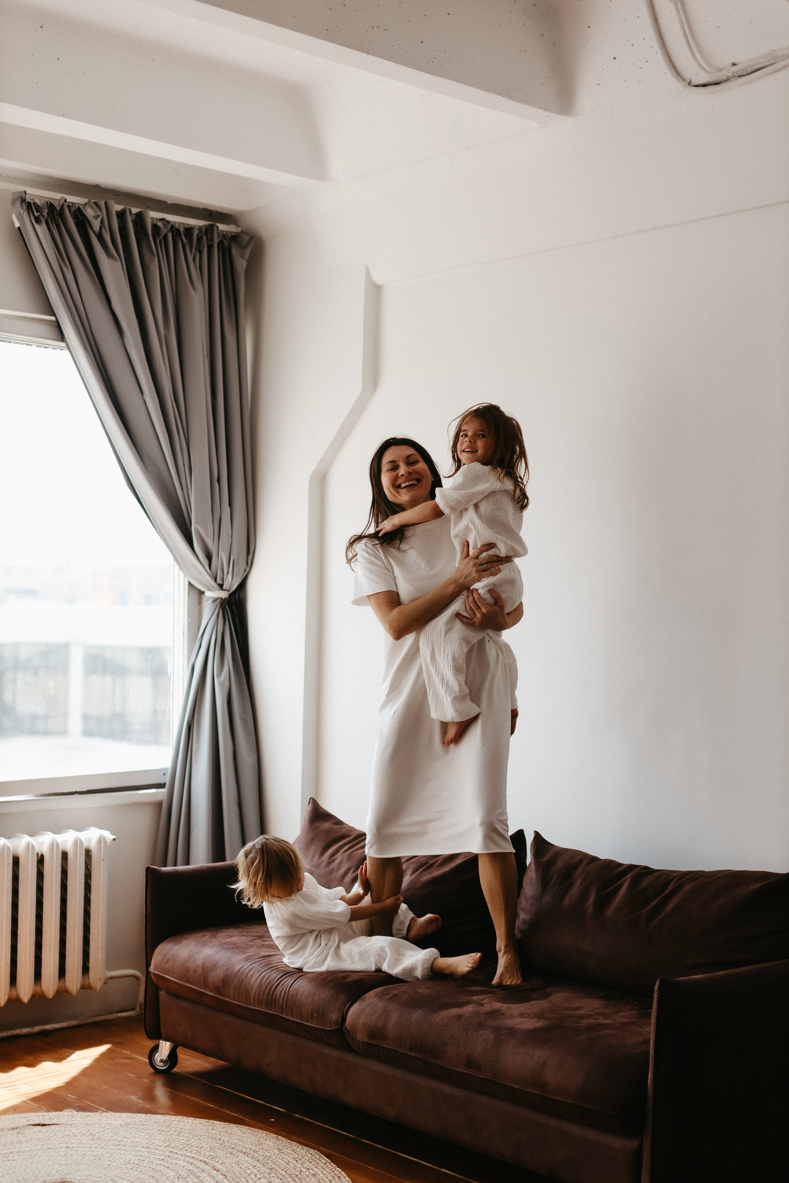 Мама и девочки. Евгения Пелипас