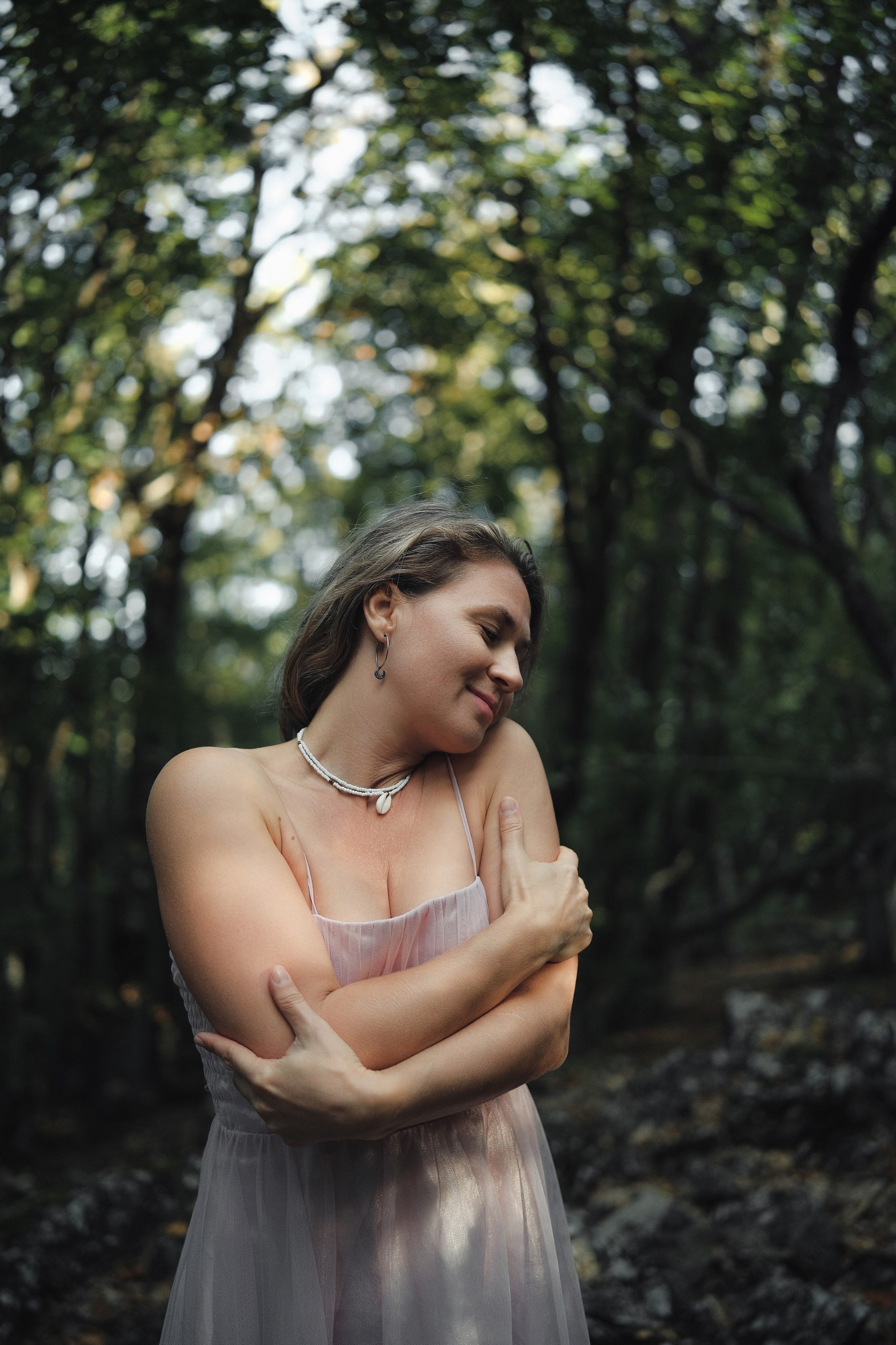 Анастасия. Съемка в лесу на горе Куш-кая в Крыму. Фотограф и видеограф в Севастополе. Владислав