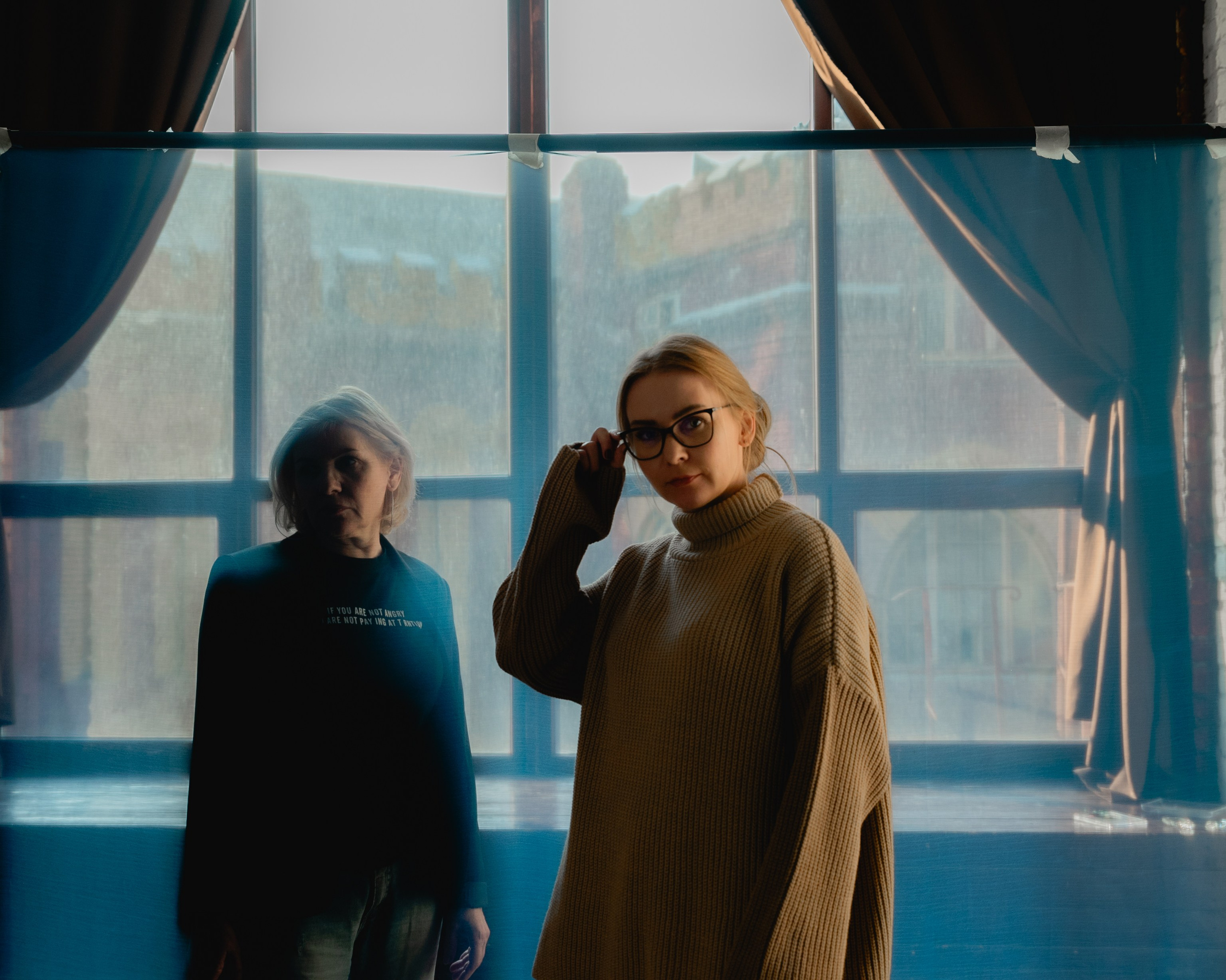 DAUGHTER and MOTHER. Anastasiia Antoniuk portrait, family and couple photographer, Portugal