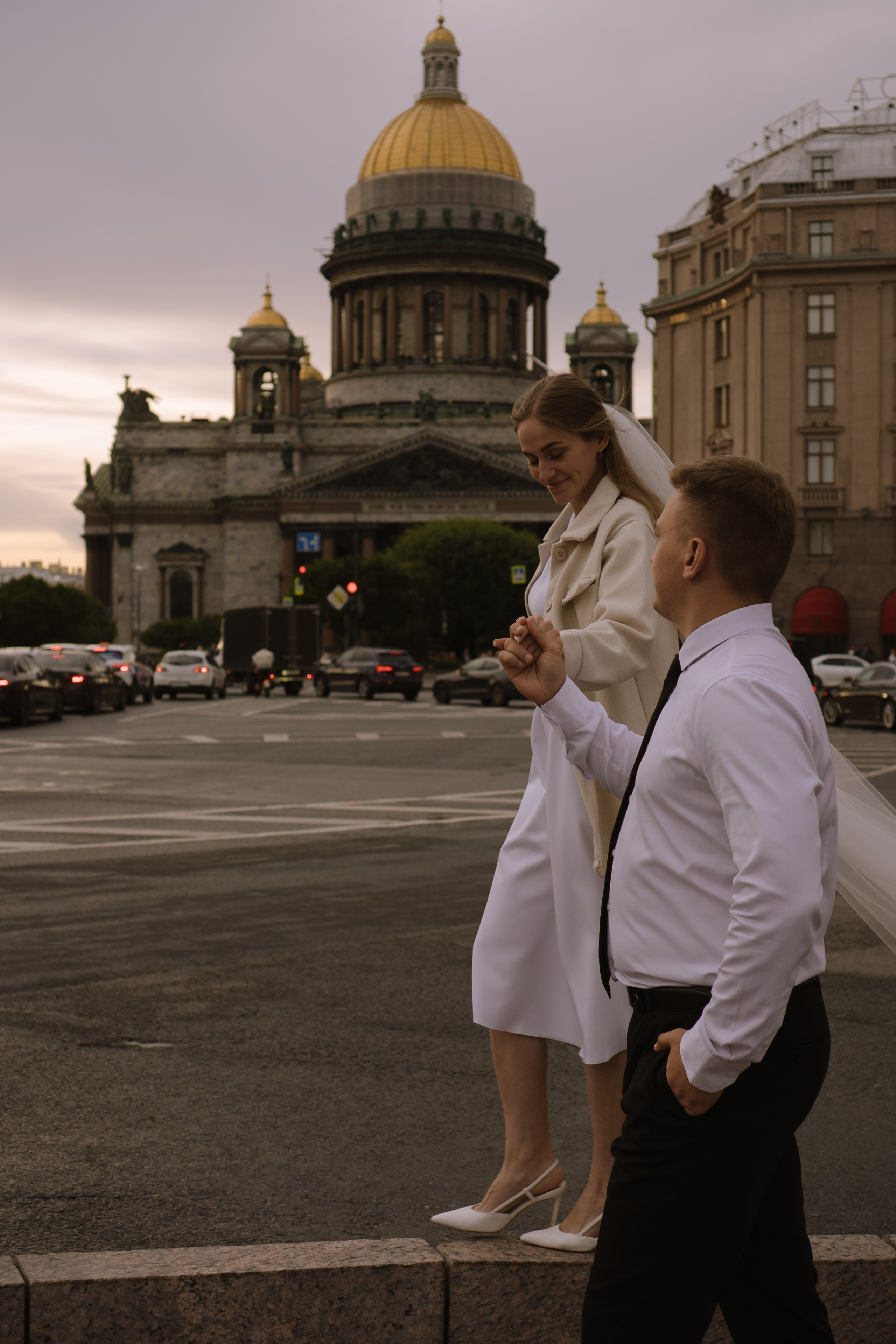 СВАДЕБНАЯ СЬЕМКА С ИСАКИЕВСКИМ СОБОРОМ, АСТОРИЯ И ЗАКОНОДАТЕЛЬНОЕ СОБРАНИЕ. Профессиональный фотограф, Санкт-Петербург — Виктория Богомолова