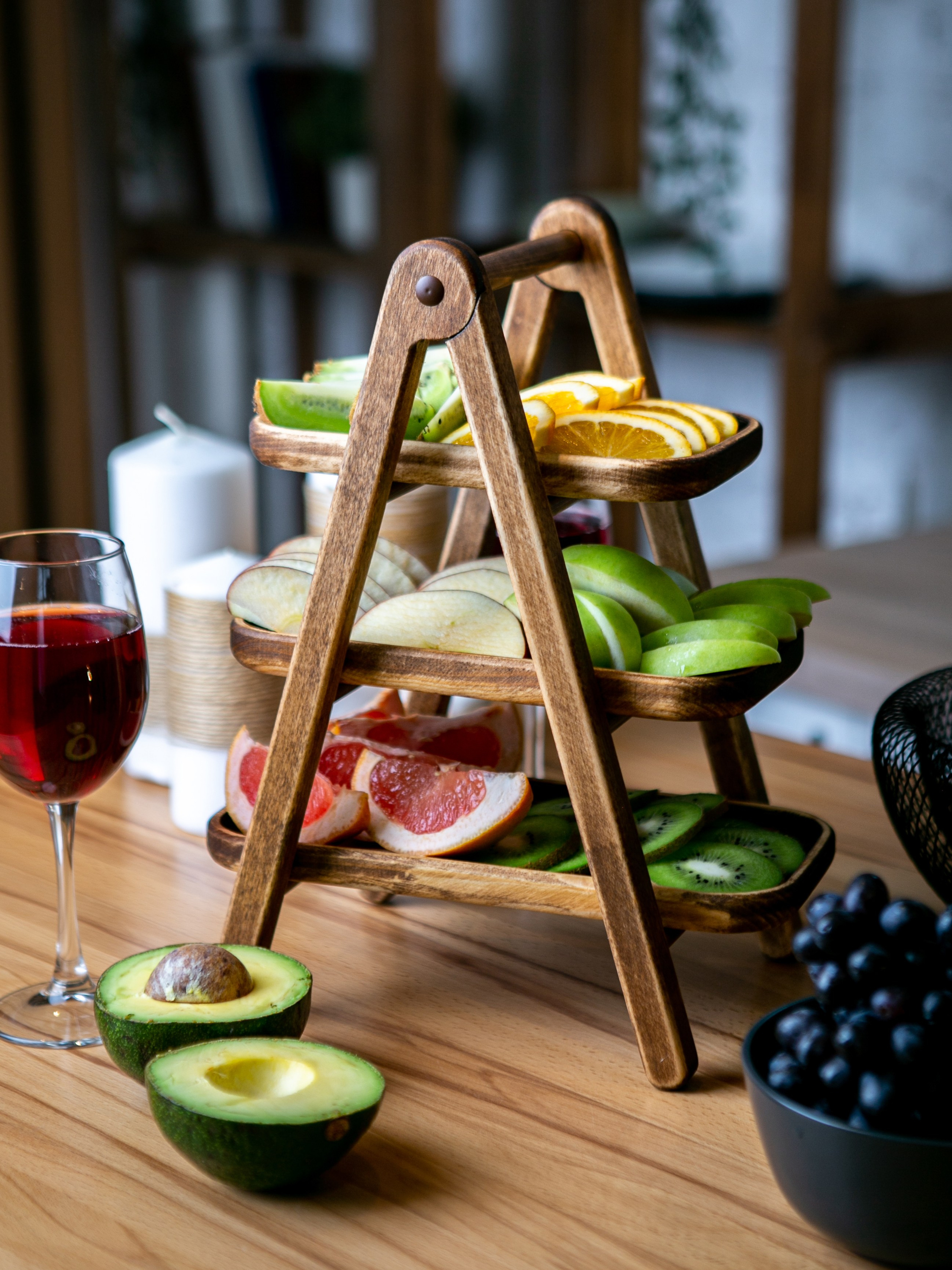 Подносы и этажерки. Контент фотограф, съемка для маркетплейсов, фуд съемка и репортажи в Новосибирске Ралия Галеева