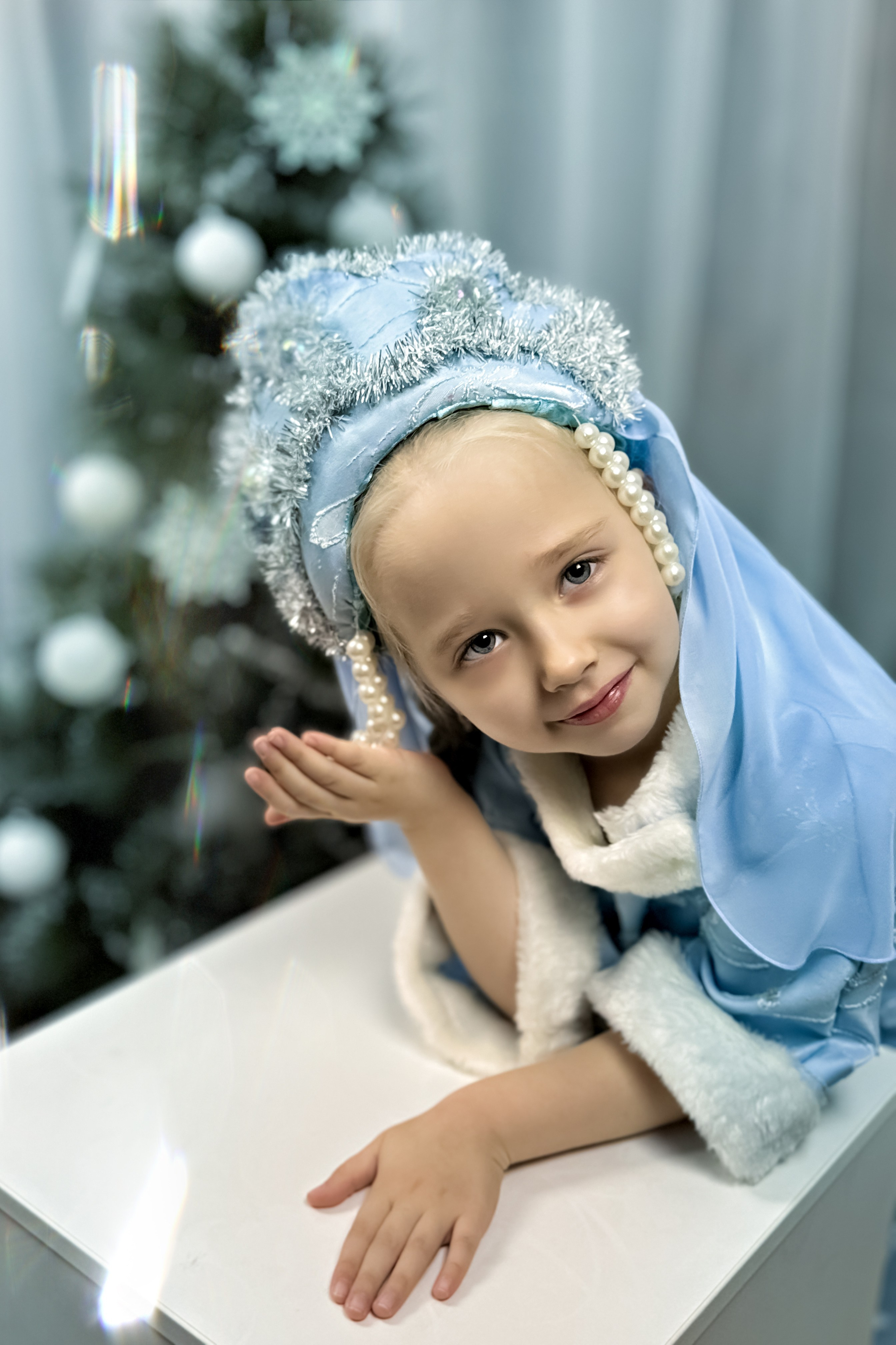 Аня в роли Снегурочки!. Фотограф Нина Пашина — Пермь