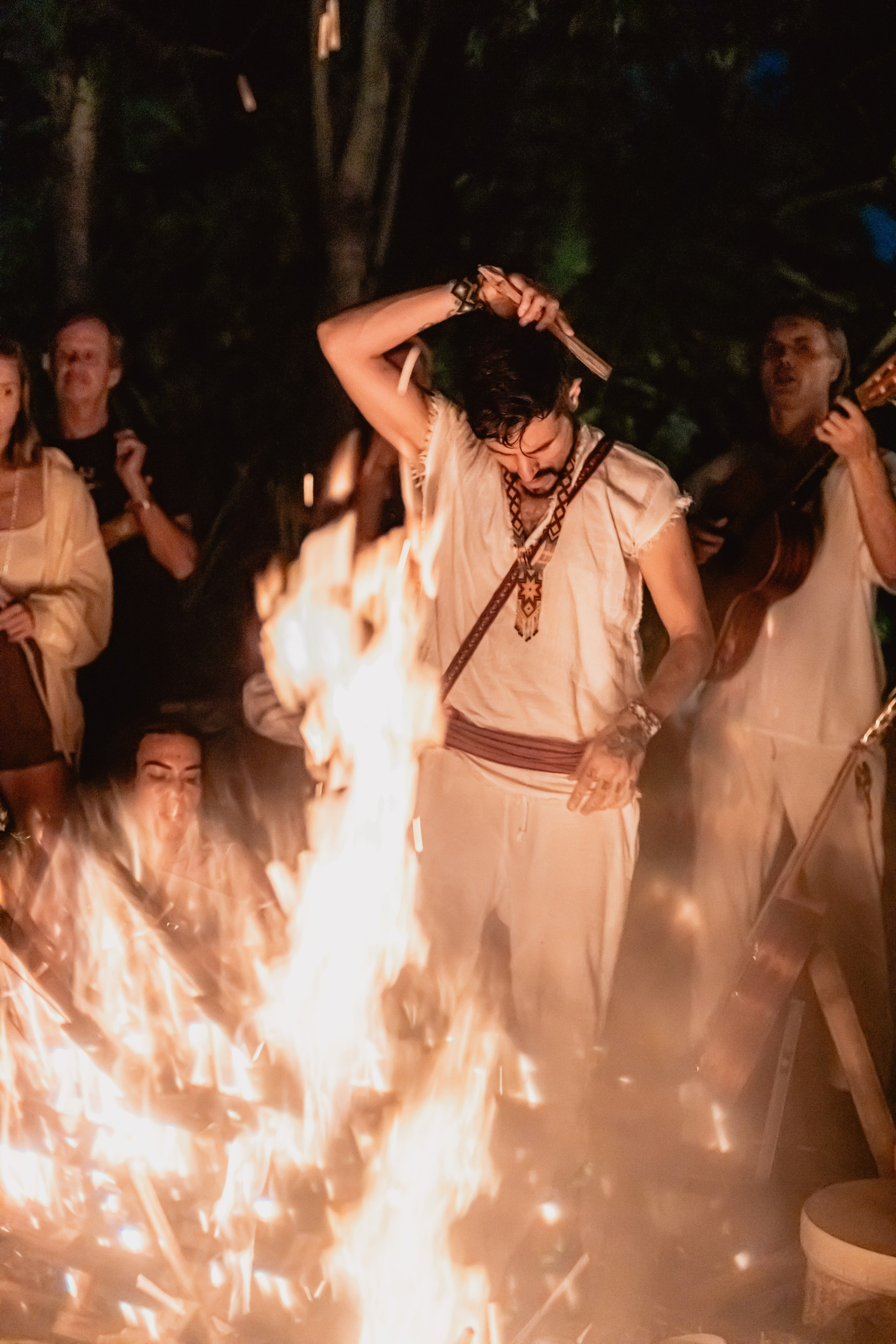 Cacao ceremony Full moon jan w Juan. Mariam Bagdasaryan