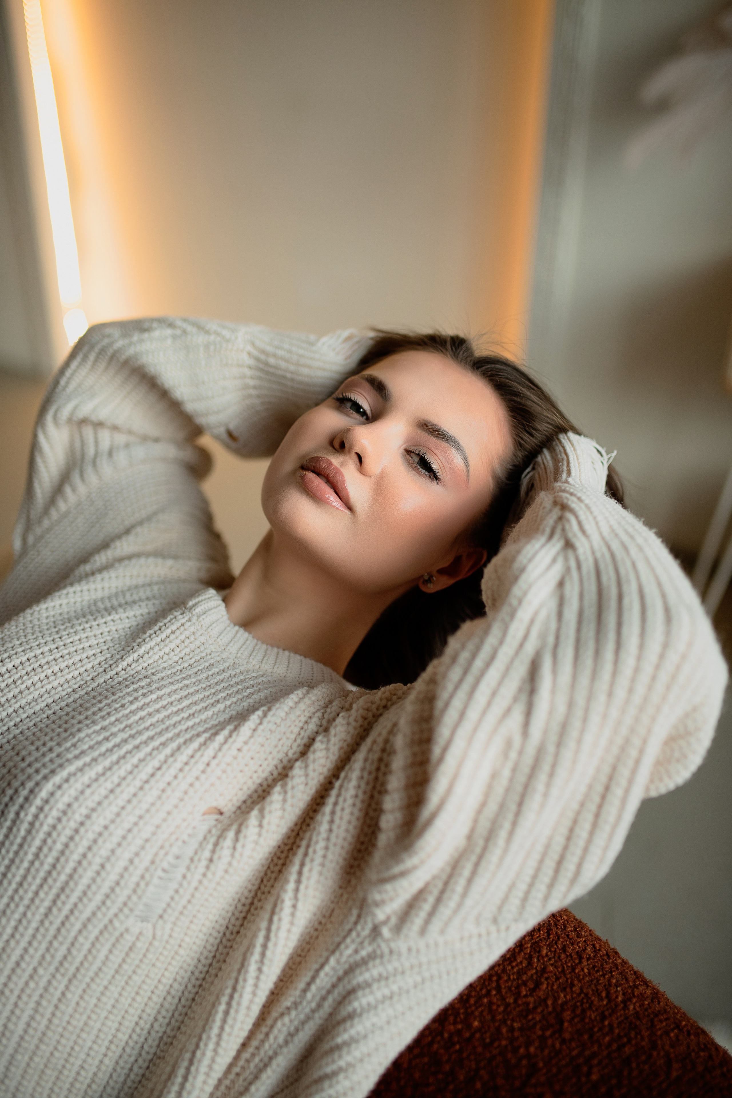 Настенька студийный портрет. Фотограф Санкт-Петербург Раднаева Юлия