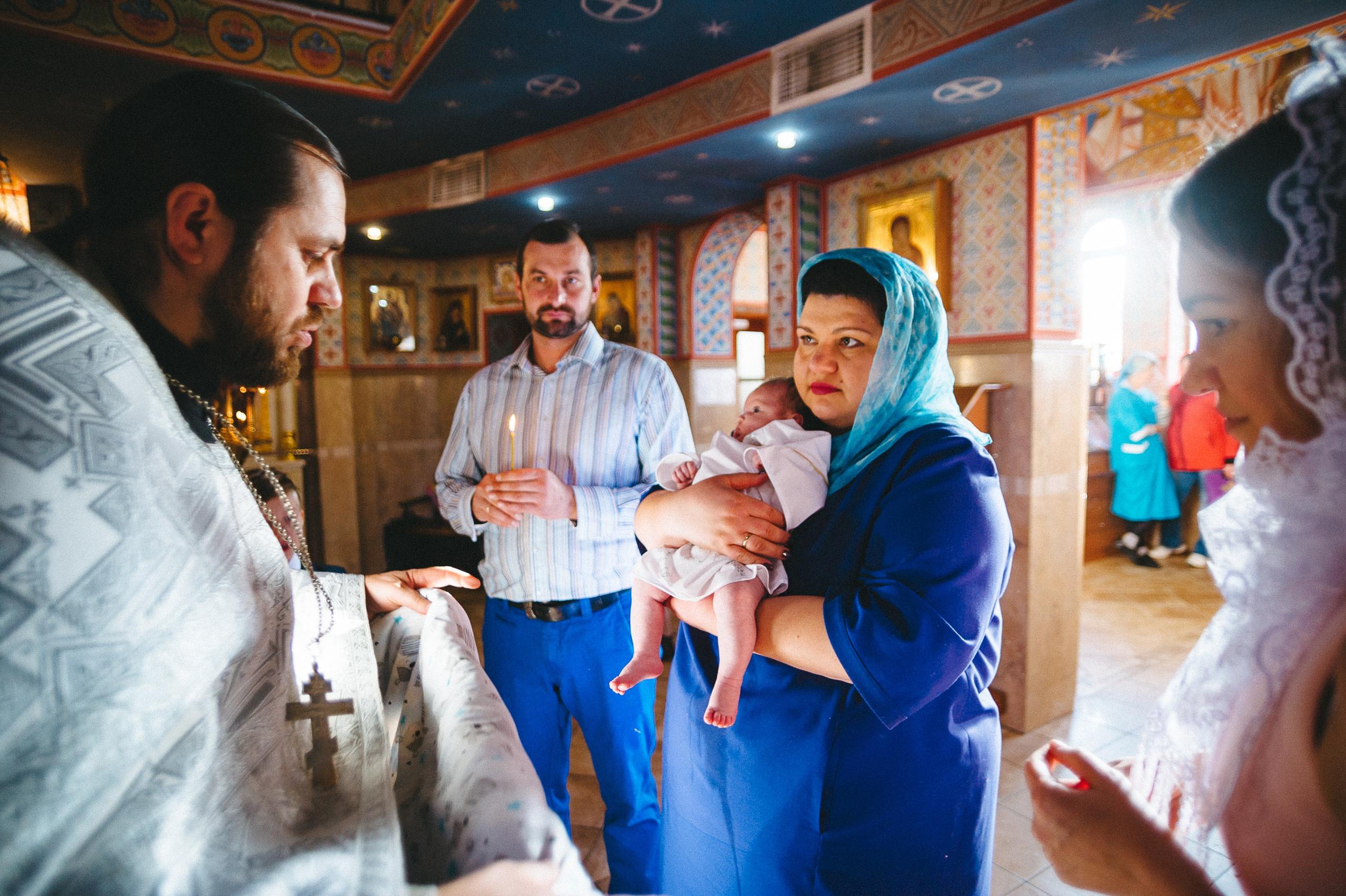 Крещение в Серебрянке. Свадебный и семейный фотограф в Минске Филиппович Александр
