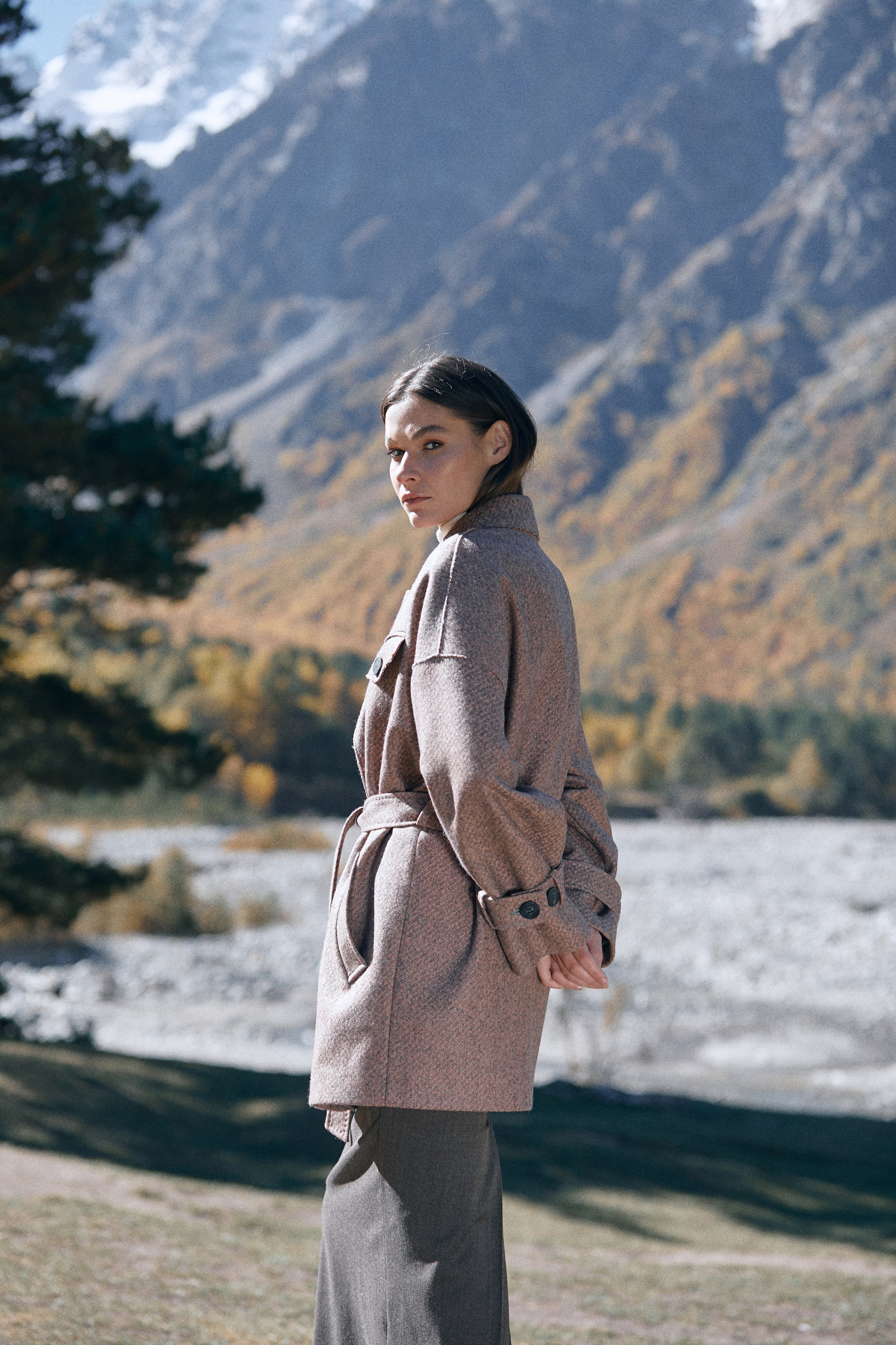 Съемка для бренда одежды в горах. Фотограф Продюсер в горах КБР / Москва  Нальчик Горы