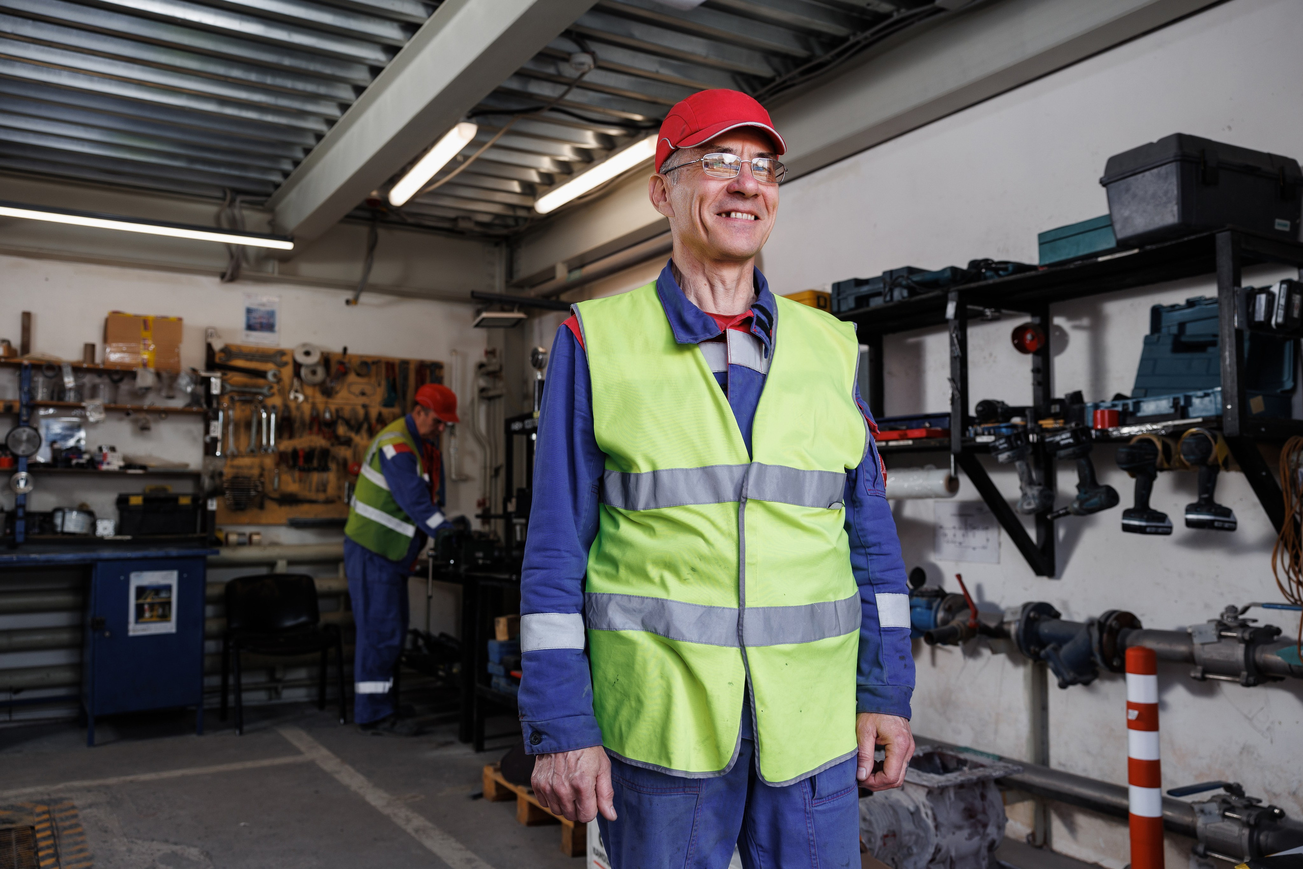 Завод строительных смесей. Фотограф Ставрополь Петр Голубенко