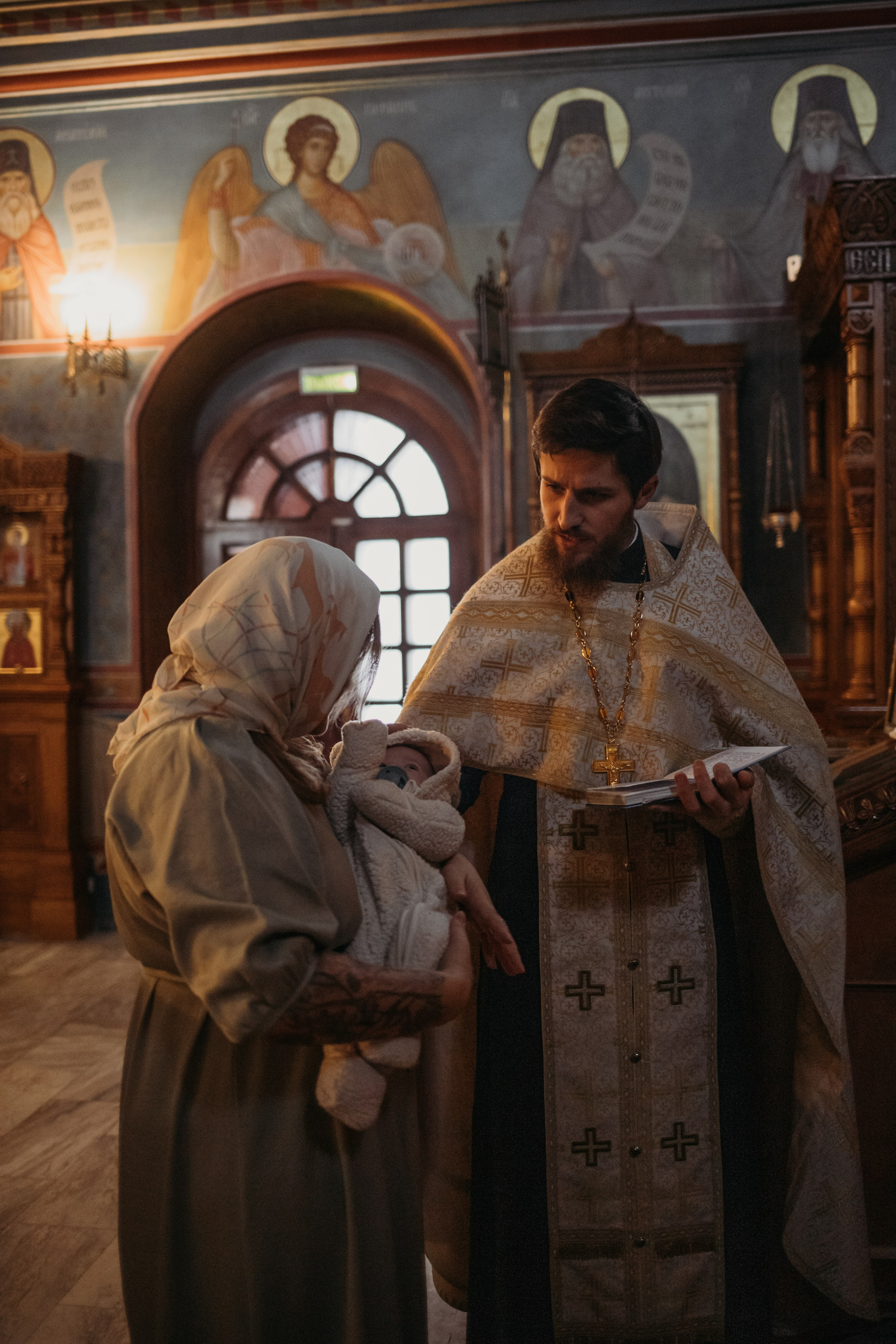 Крещение Тимофея. Семейный и детский фотограф в Москве Александра Нараевская