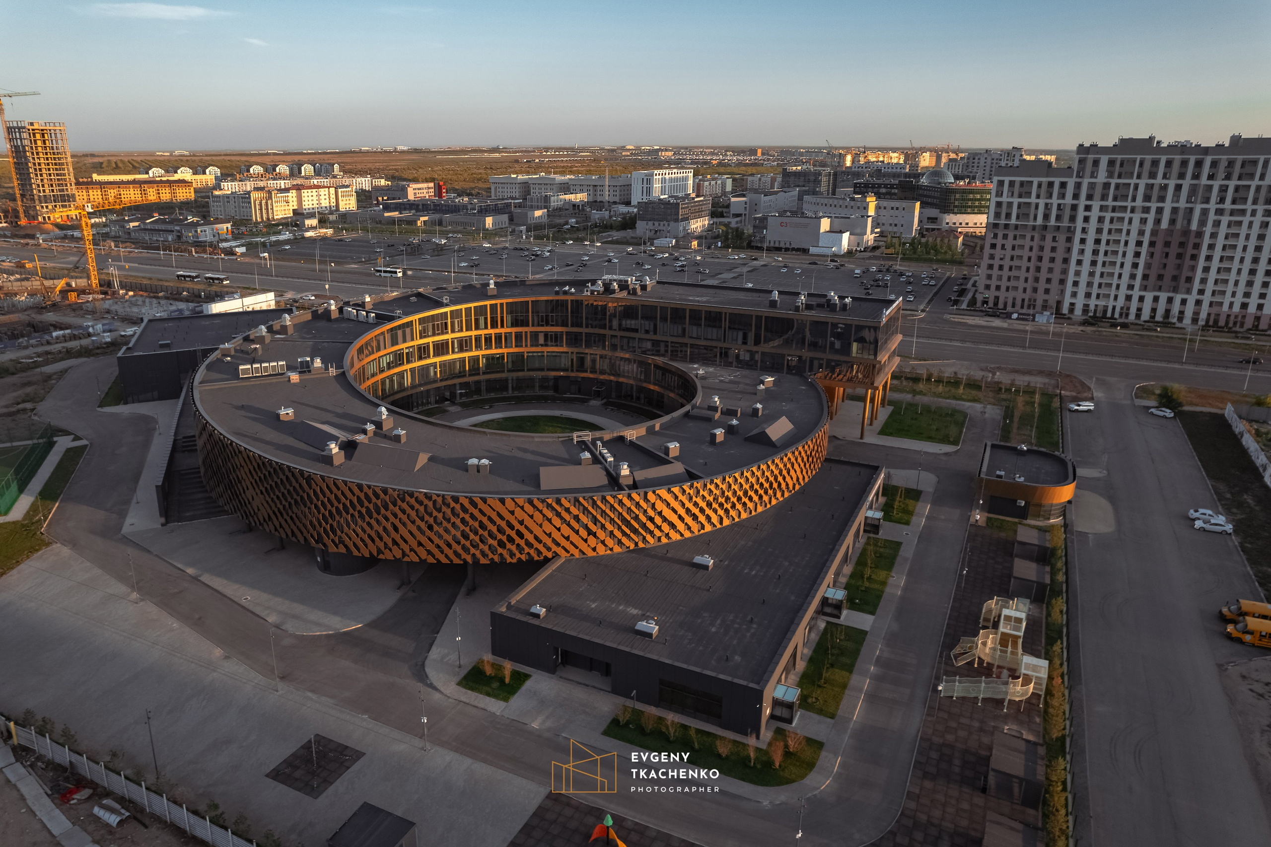 Kazakhstan International School в г. Астана. Архитектурный и интерьерный фотограф в Казахстане