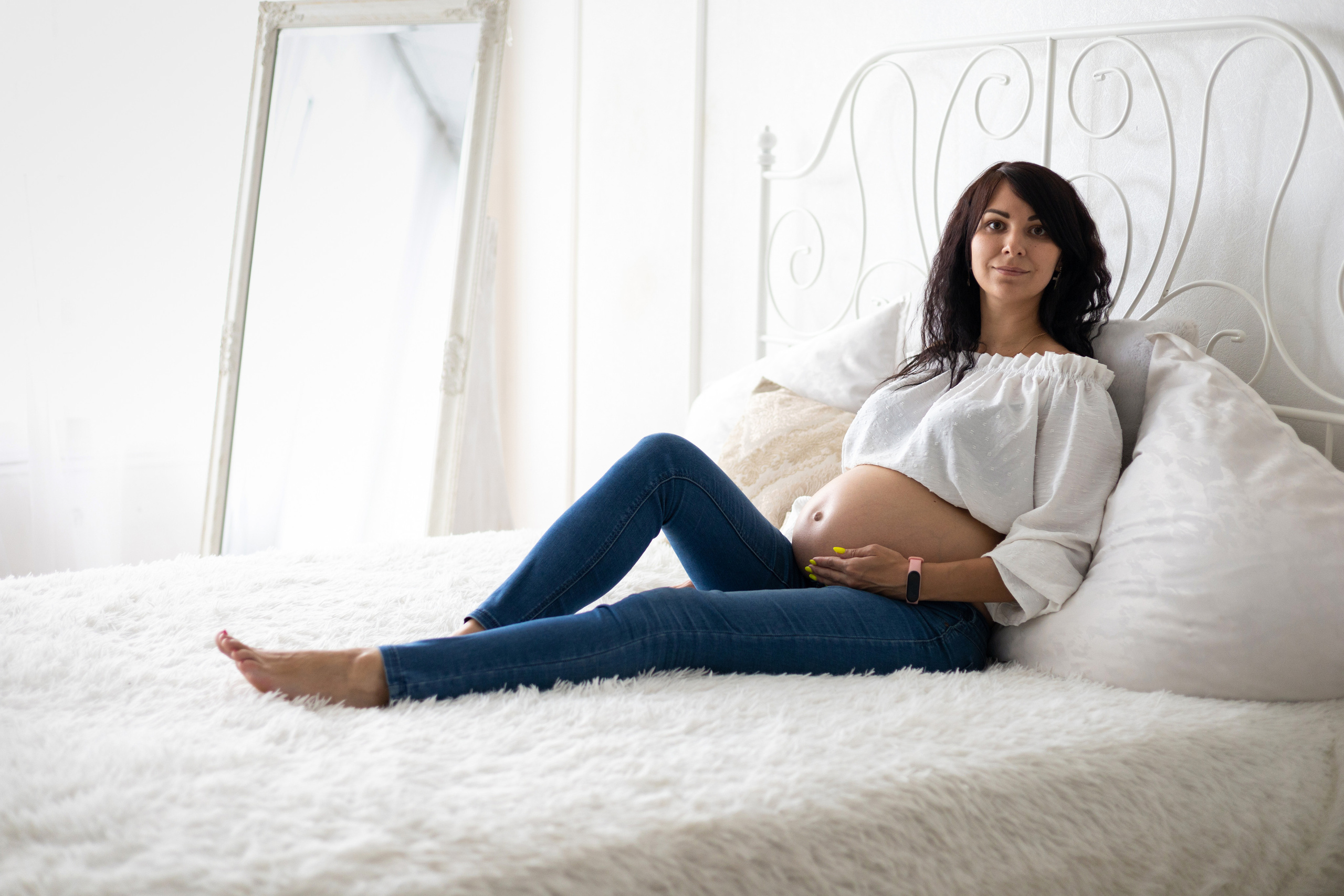 Фотосессия в ожидании для Снежаны