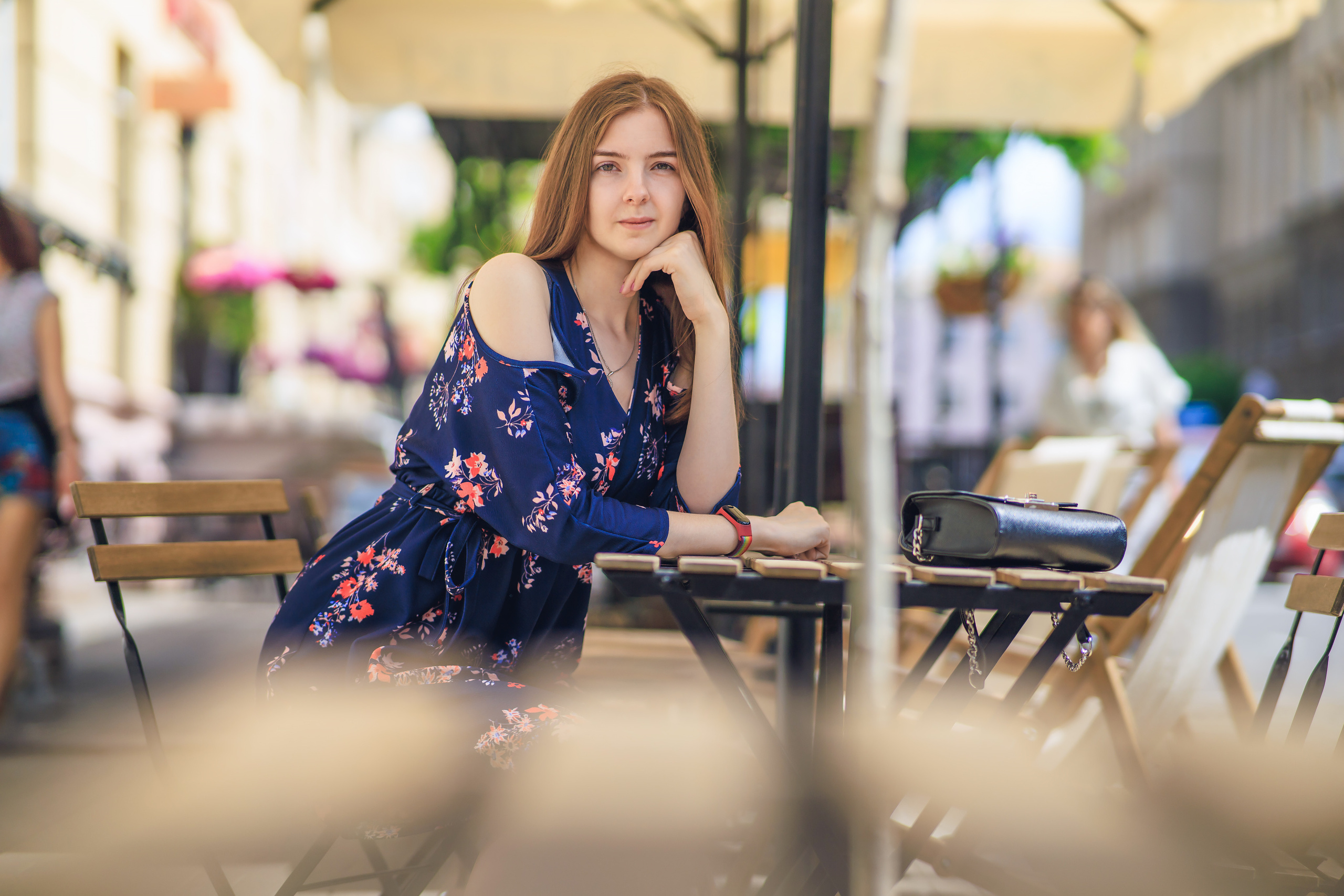 Фотосессия для Ксении на летних улицах Минска