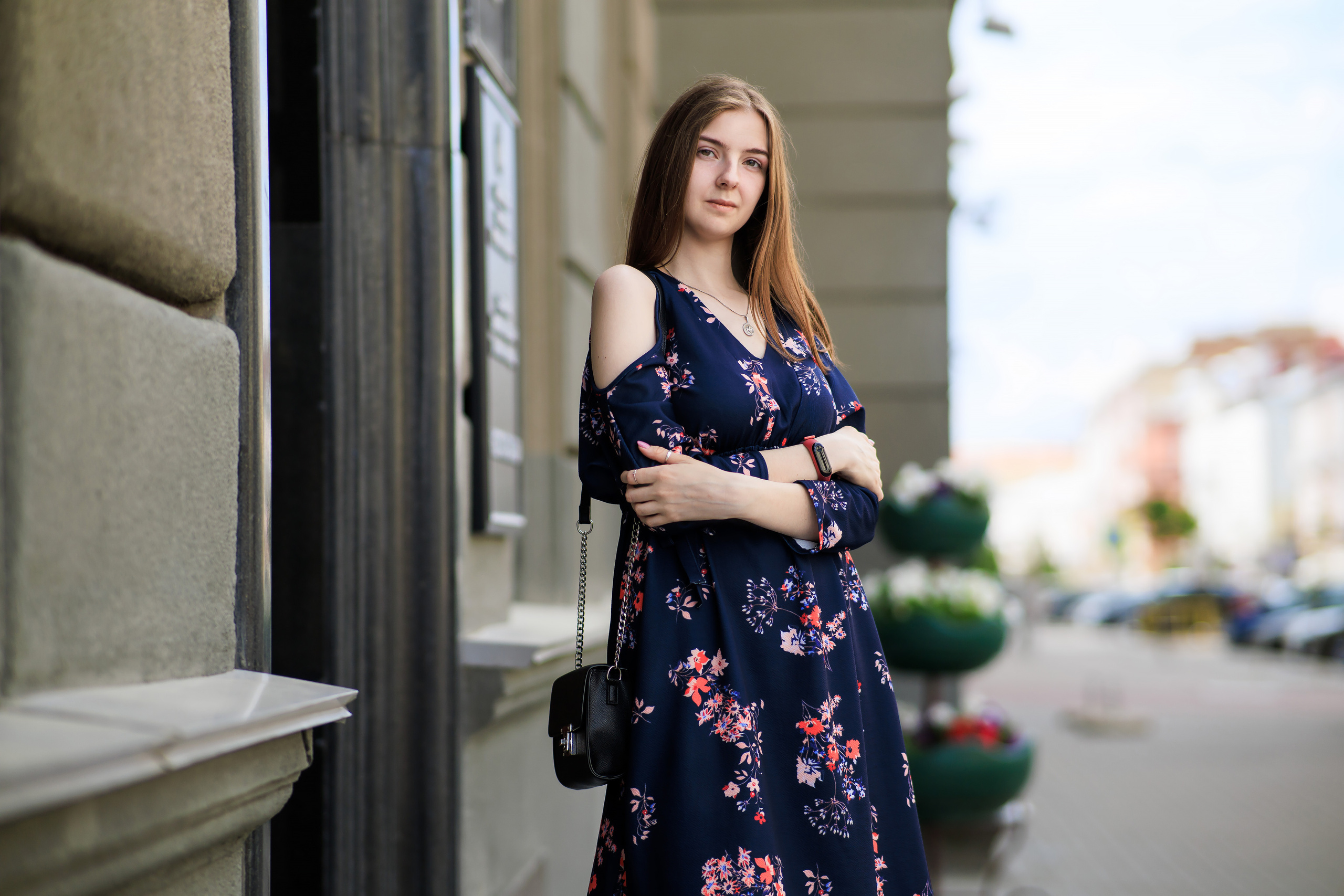 Фотосессия для Ксении на летних улицах Минска