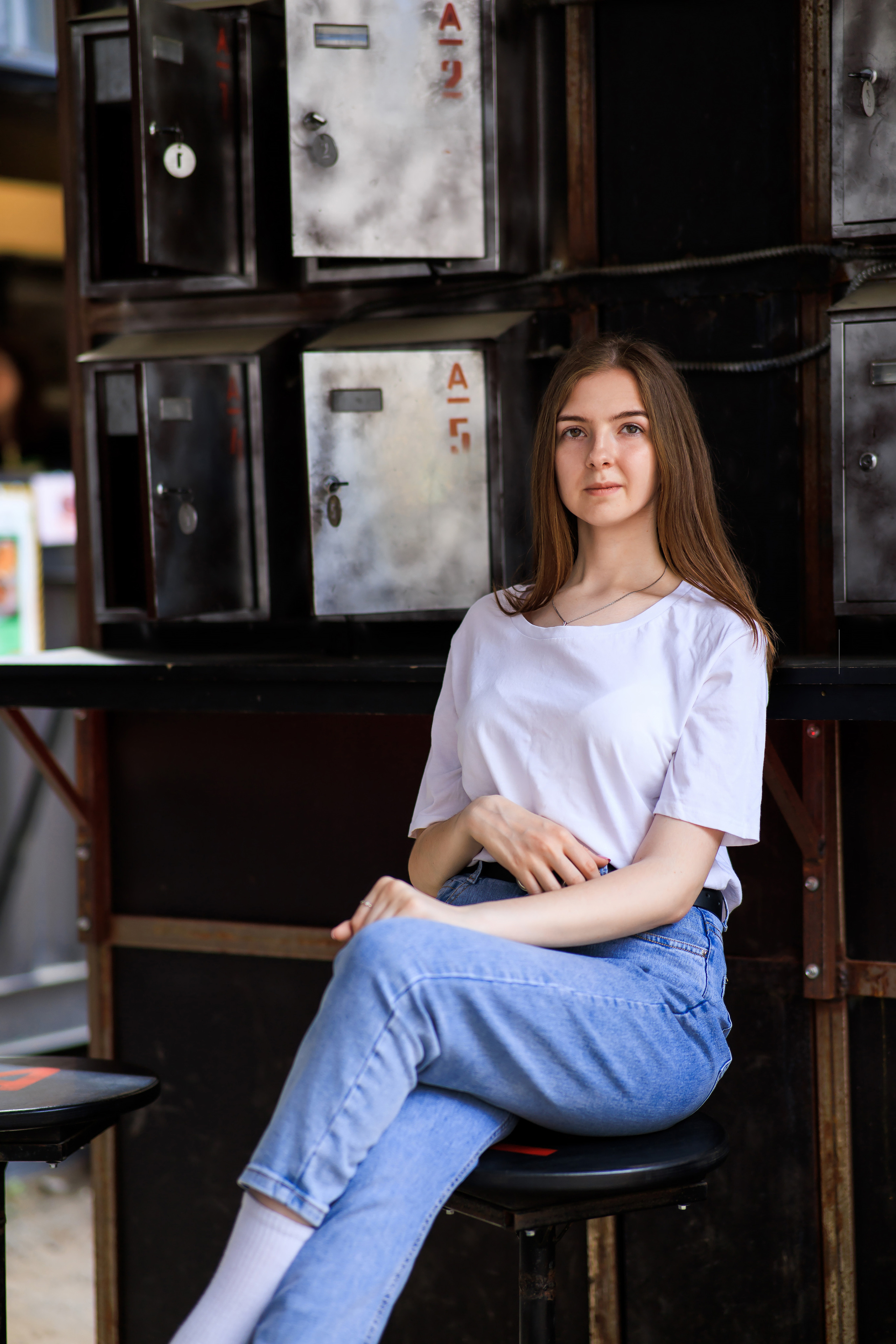 Фотосессия для Ксении на летних улицах Минска