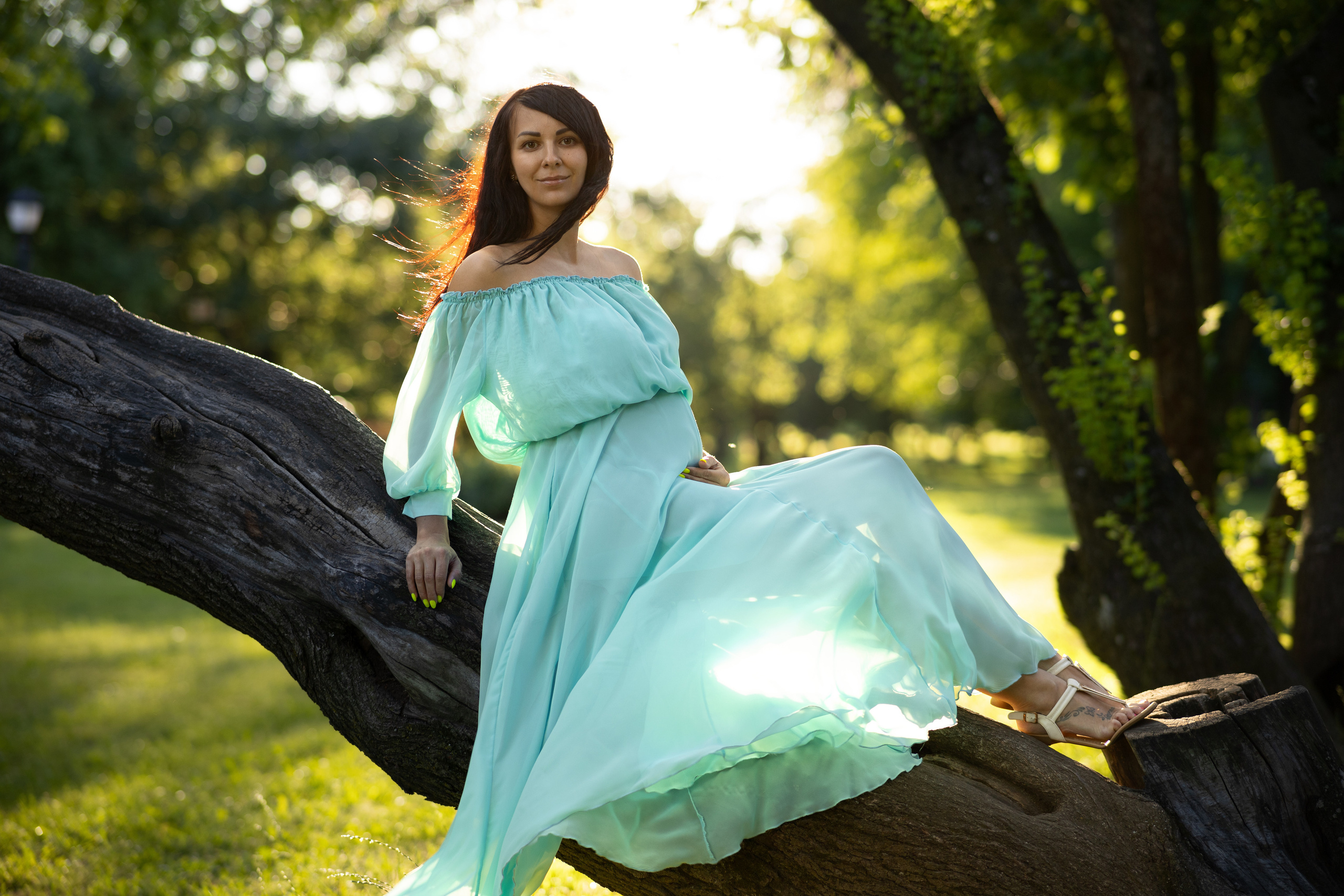 Фотосессия в ожидании для Снежаны