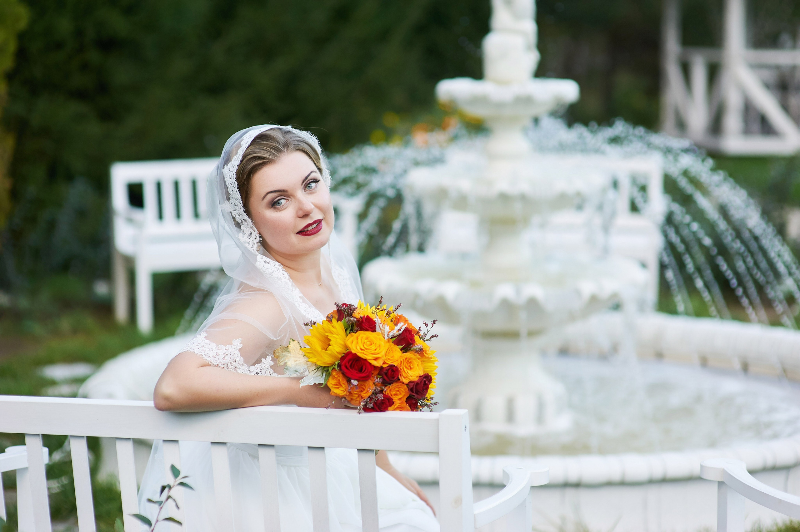 Анна и Сергей (фотосессия в Иваново Подворье). Портретный, семейный и свадебный фотограф в Санкт-Петербурге и в Пушкине Ширяев Денис