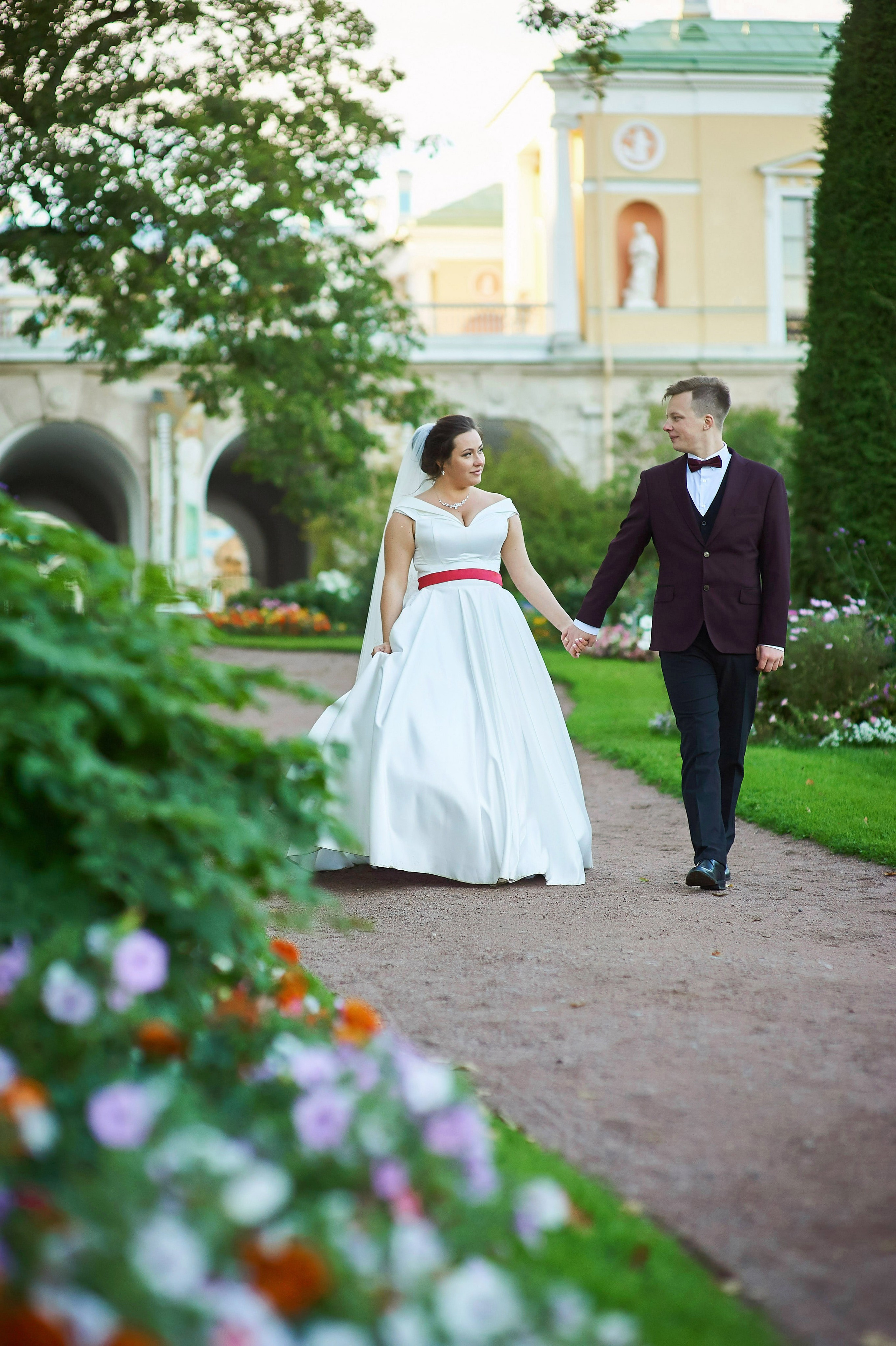 Ангелина и Сергей (фотосессия в осеннем Пушкине). Портретный, семейный и свадебный фотограф в Санкт-Петербурге и в Пушкине Ширяев Денис