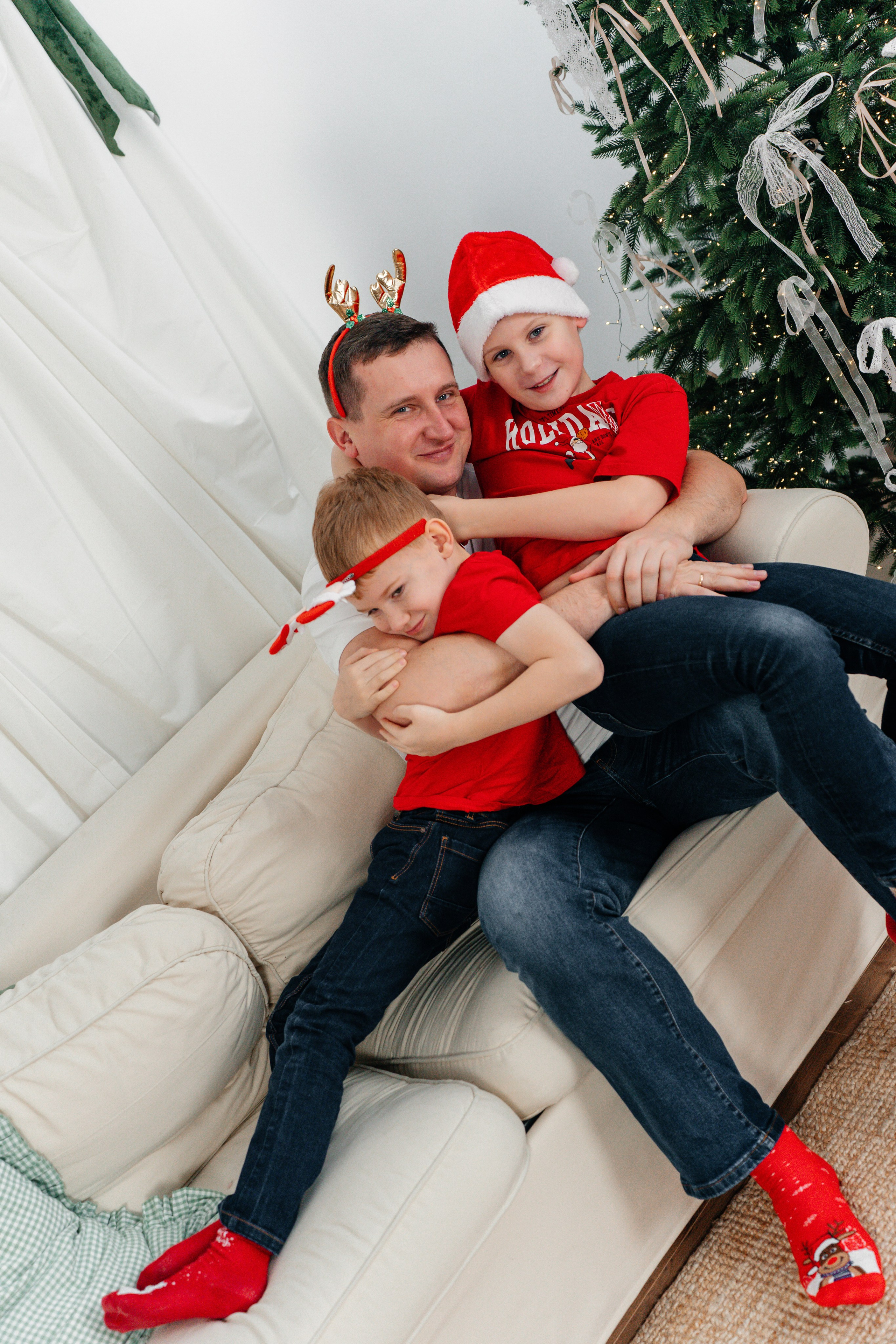 Семейная съёмка — Новый год. Ваш семейный фотограф в Минске — Вика Трегубова