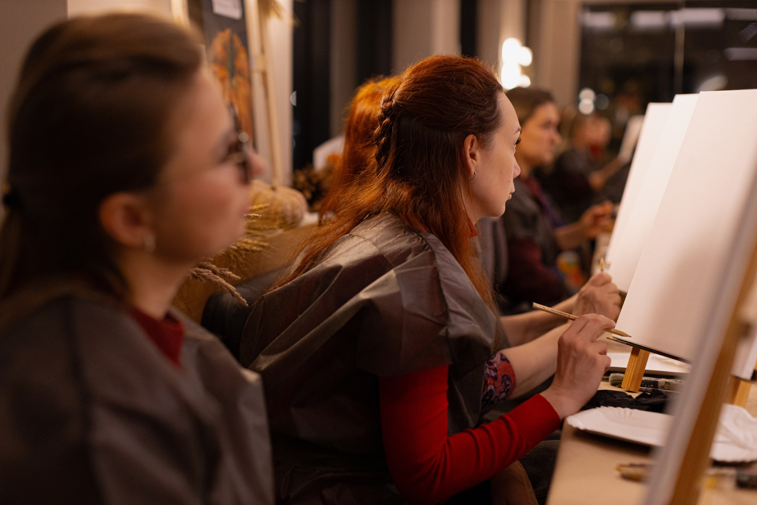 МК Тыква в кафе Здрасте. Анастасия Ракчеева Художник