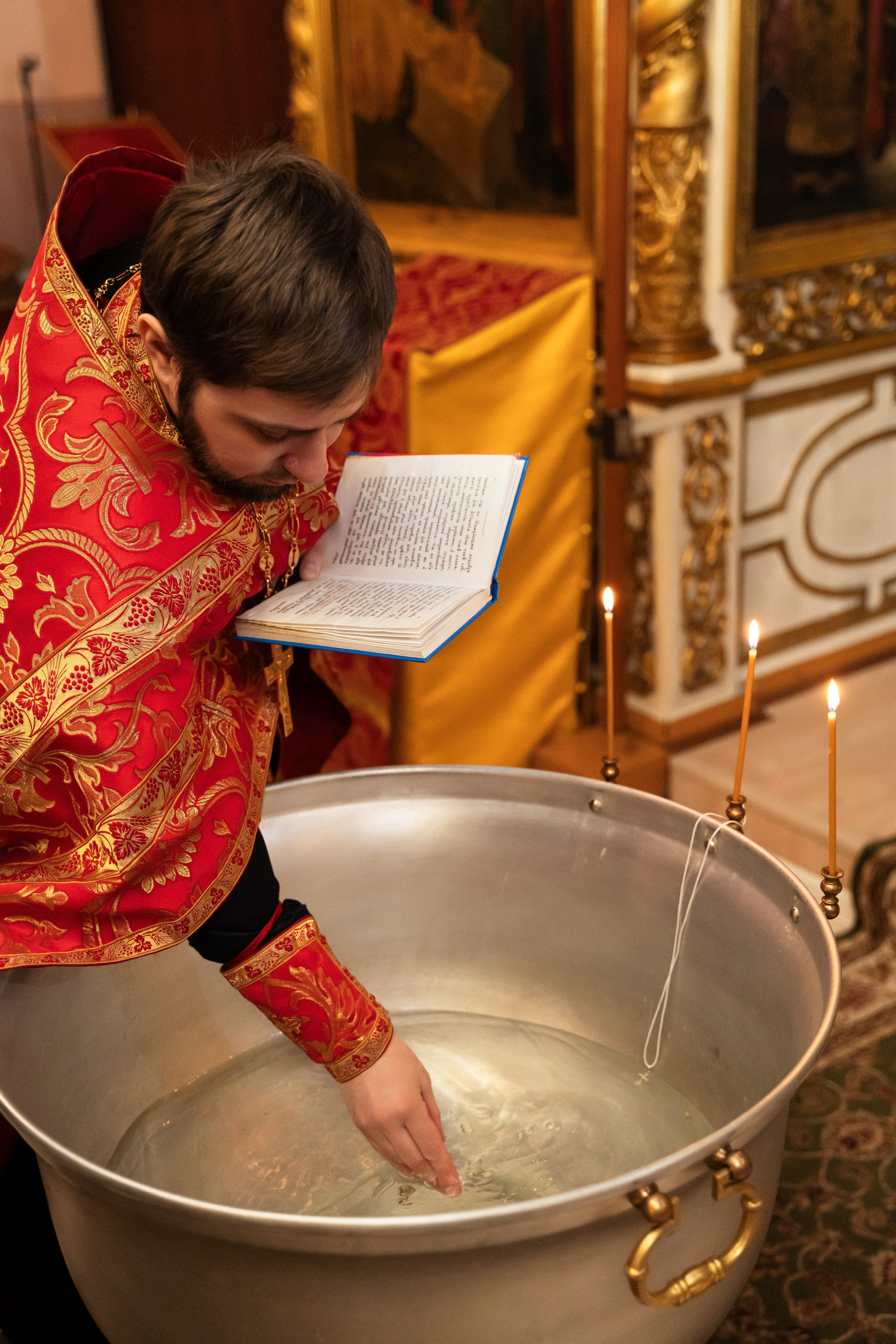 Крещение Святослава. Фотограф Алина Филимонова Тверь