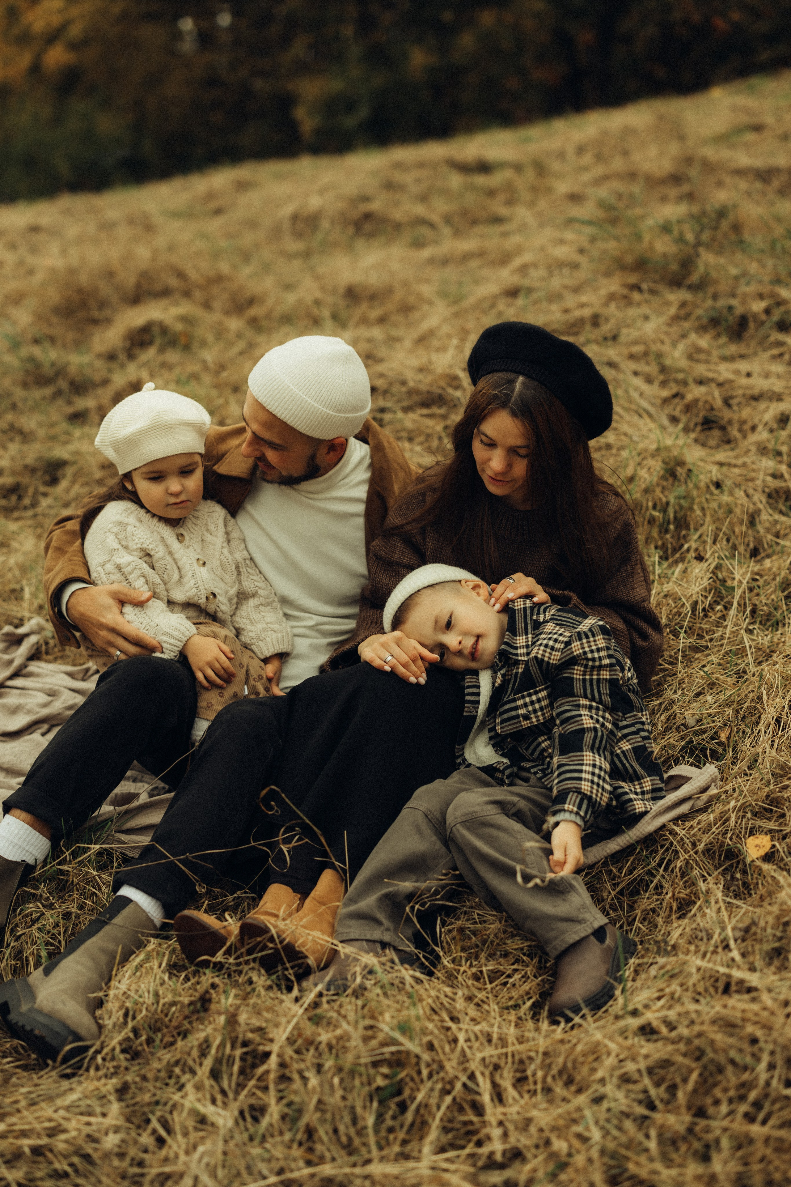 Света, Дима, Сара, Лев. Семейный фотограф Оля Гладченко