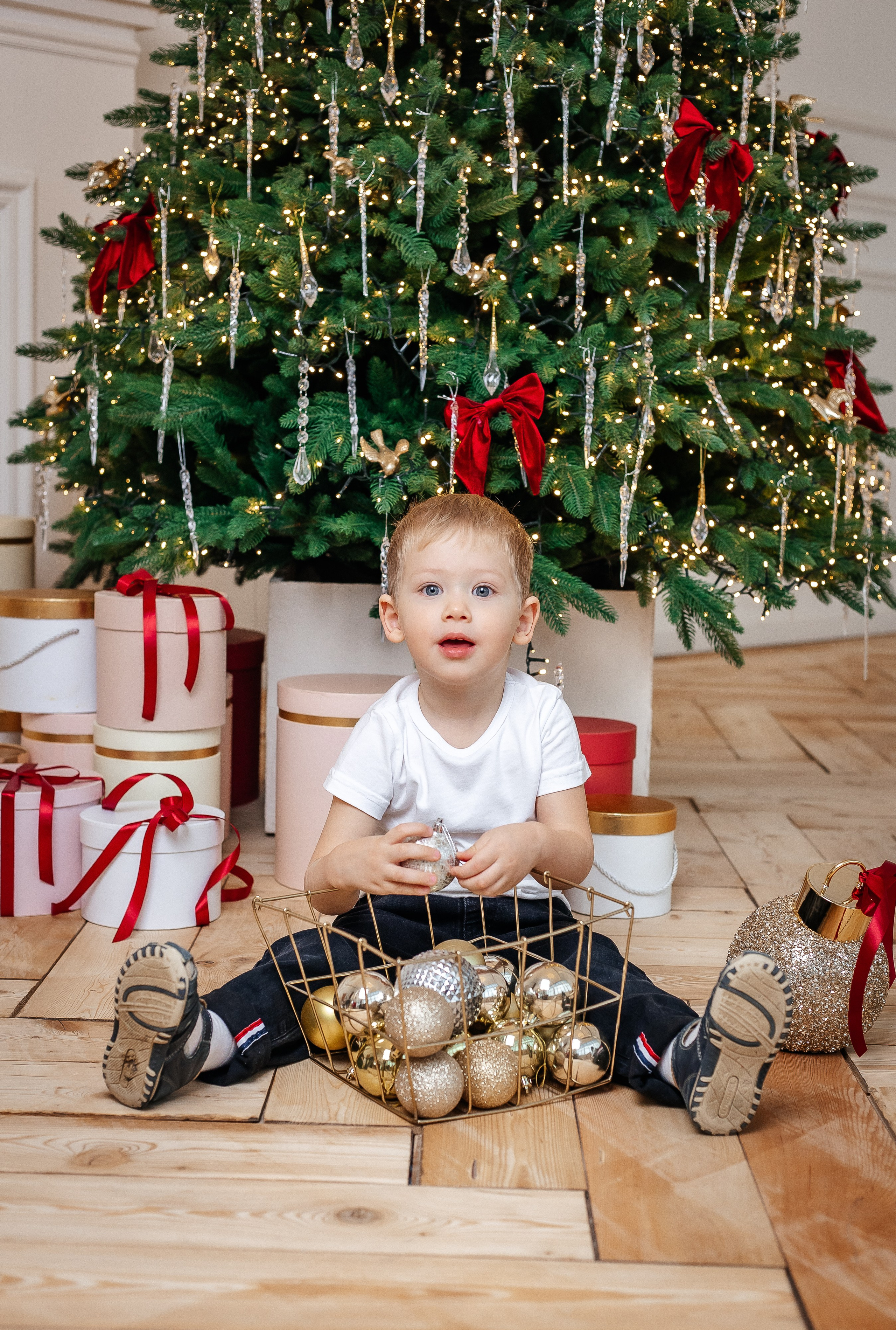 Новогодняя фотосессия в студии. Фотограф Татьяна Орлова
