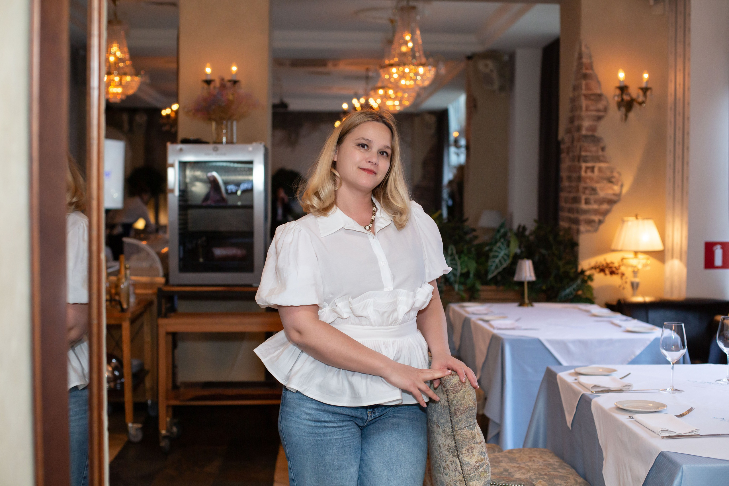 Москва бизнес завтрак ресторан La Provincia. Семейный и детский фотограф Анна Петракова