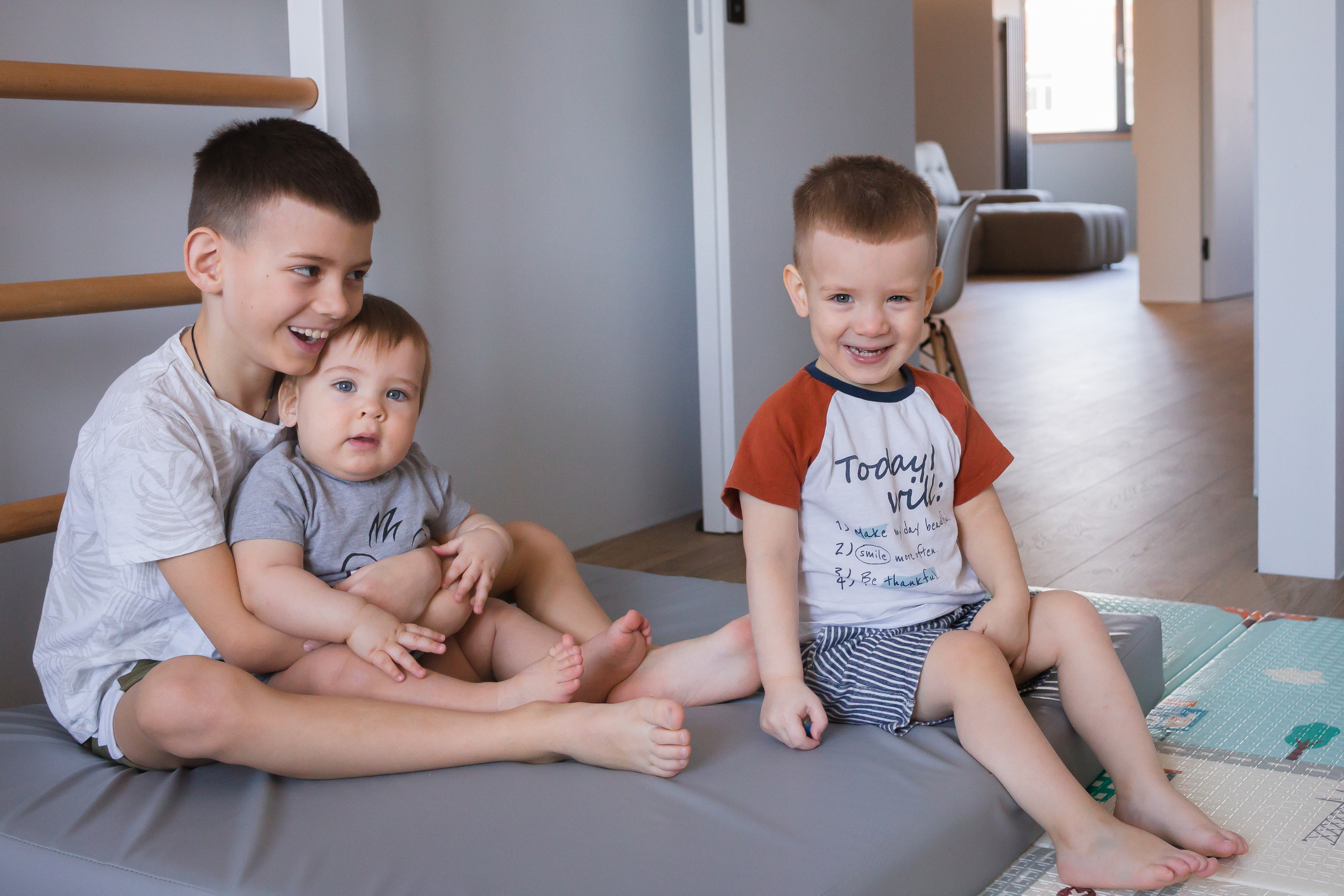 В гостях у мальчишек. Фотограф Новорожденных и беременности г. Тюмень