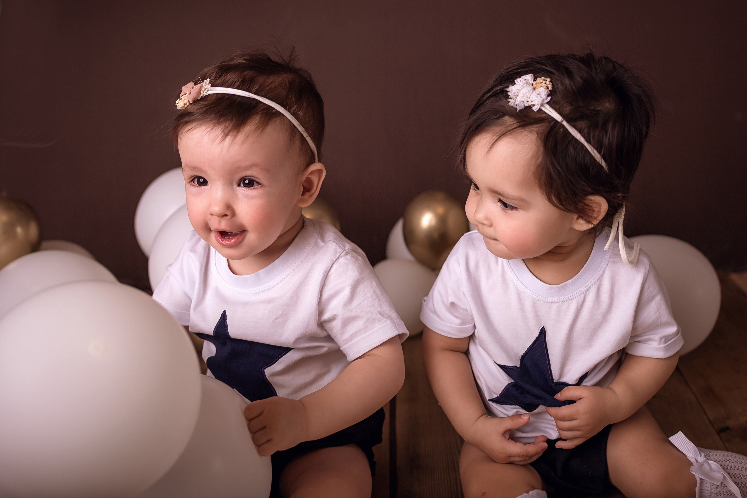 1 годик малышкам. Фотограф Новорожденных и беременности г. Тюмень
