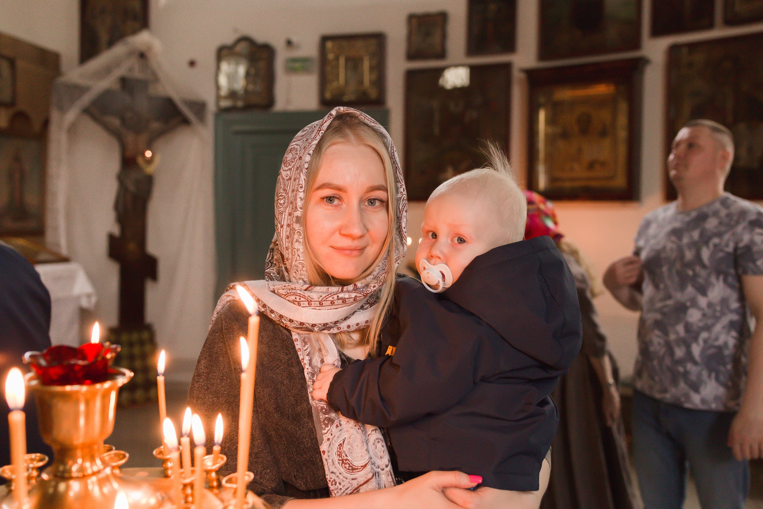 Крещение малышей. Фотограф Новорожденных и беременности г. Тюмень