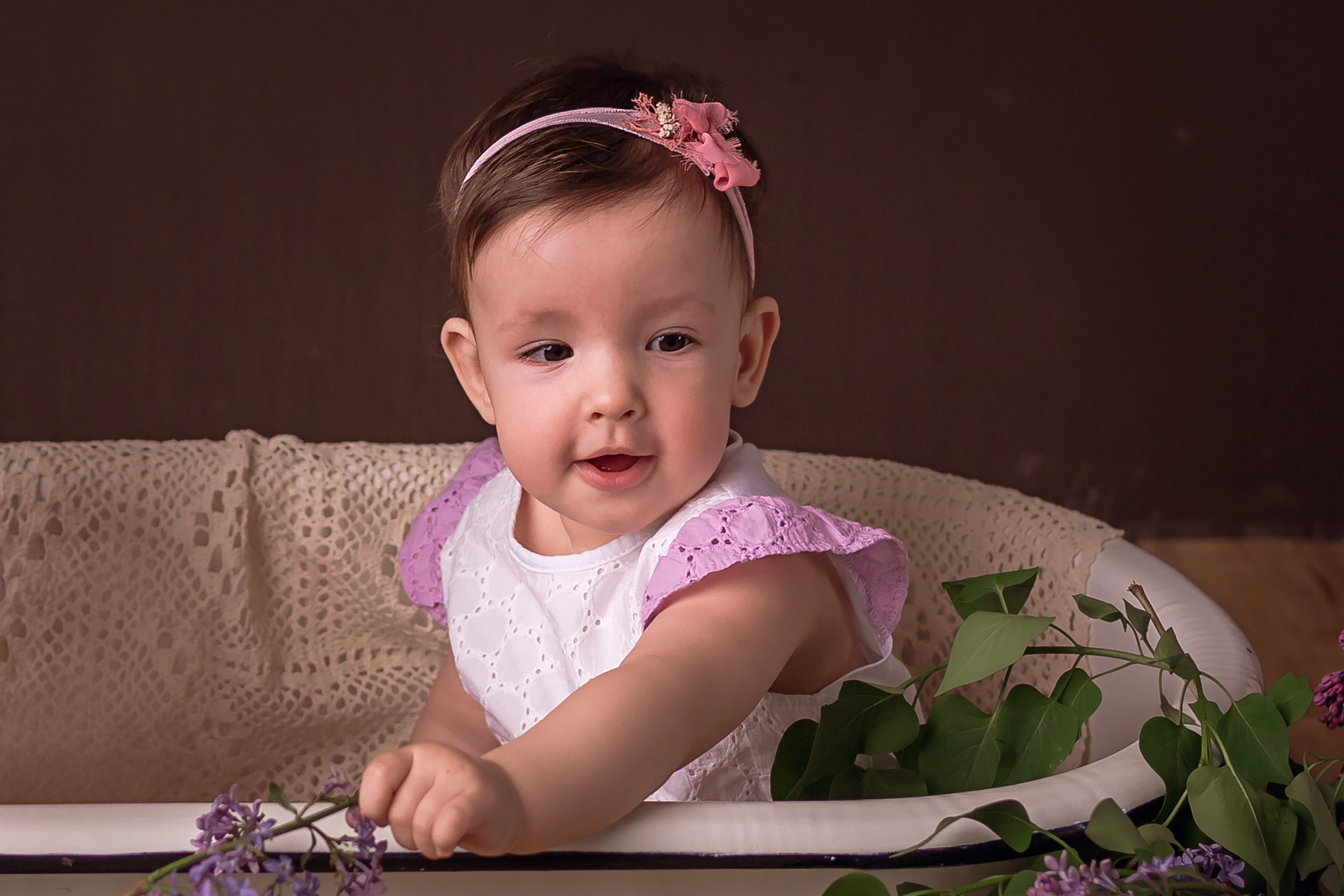 1 годик малышкам. Фотограф Новорожденных и беременности г. Тюмень