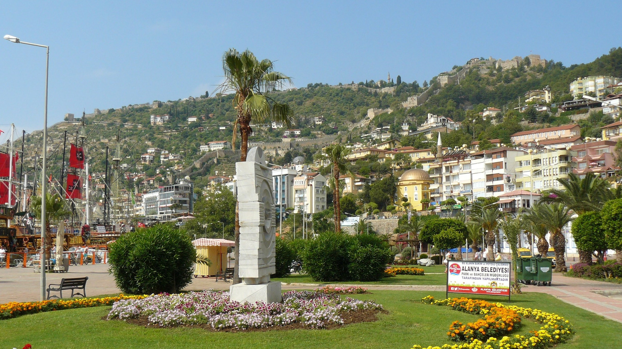 Алания 2015 порт и парк. Фотопрогулки по Миру