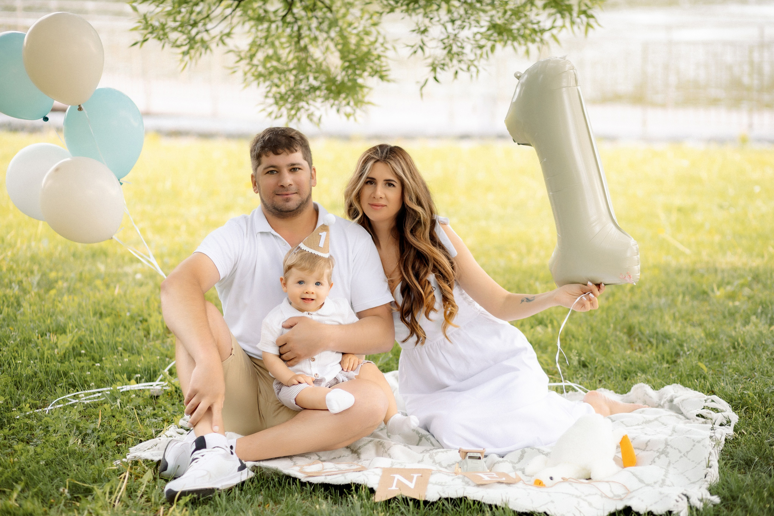 1 годик, фотосессия на природе. Зотова Алена — семейный и женский фотограф в Зеленограде