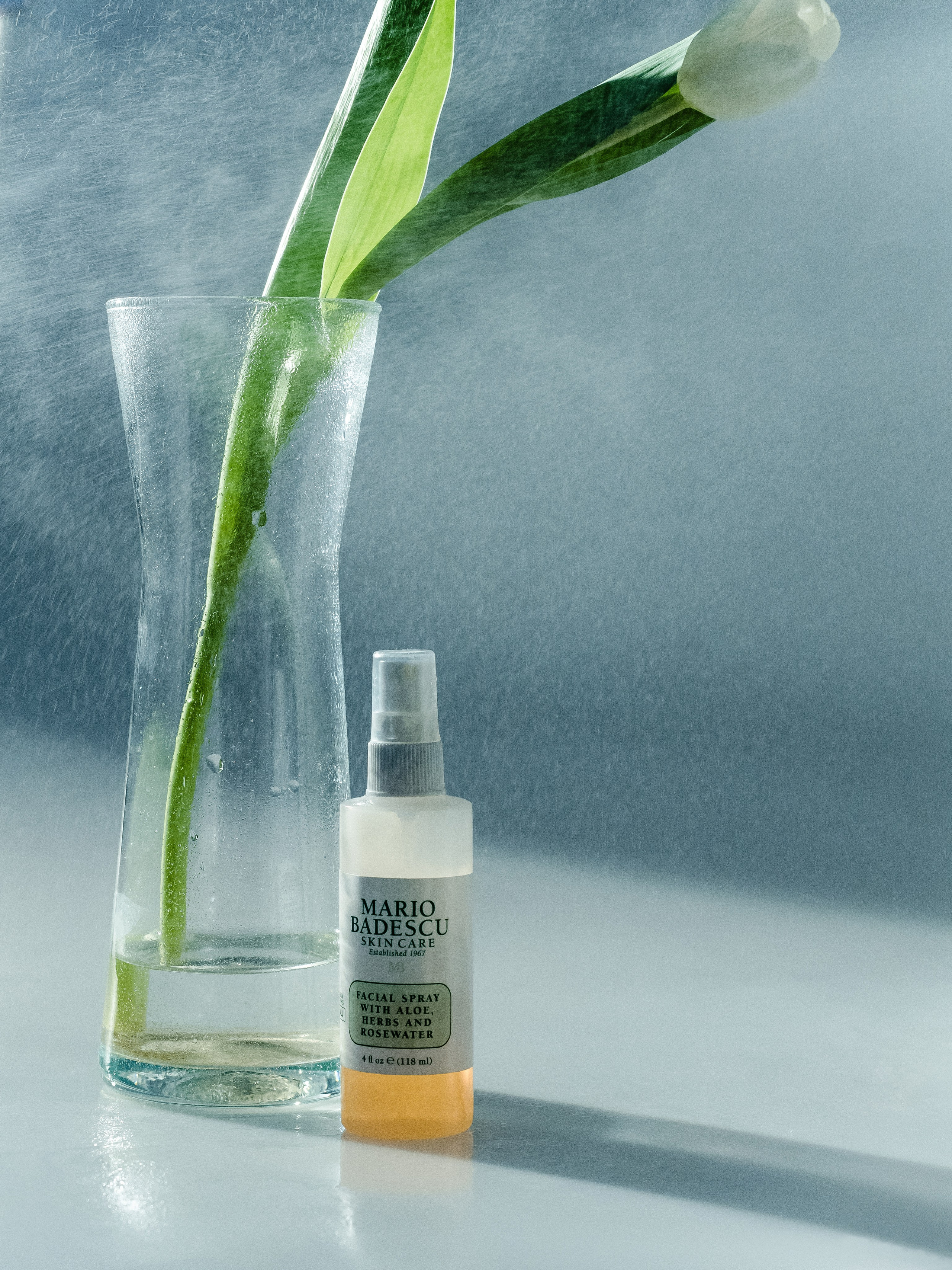 Съёмка для американского бренда косметики Mario Badescu. Фотограф Кристина Берг