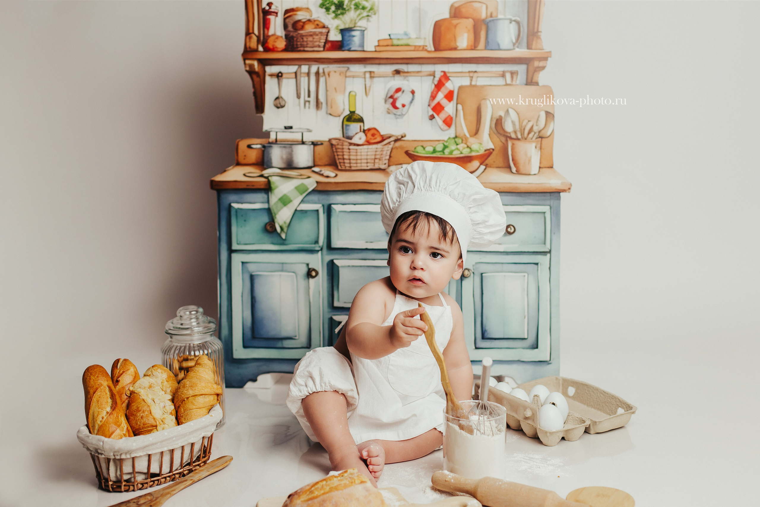 Марк. Годик. Фотограф новорожденных и детский в Сергиевом Посаде Кругликова Юлия