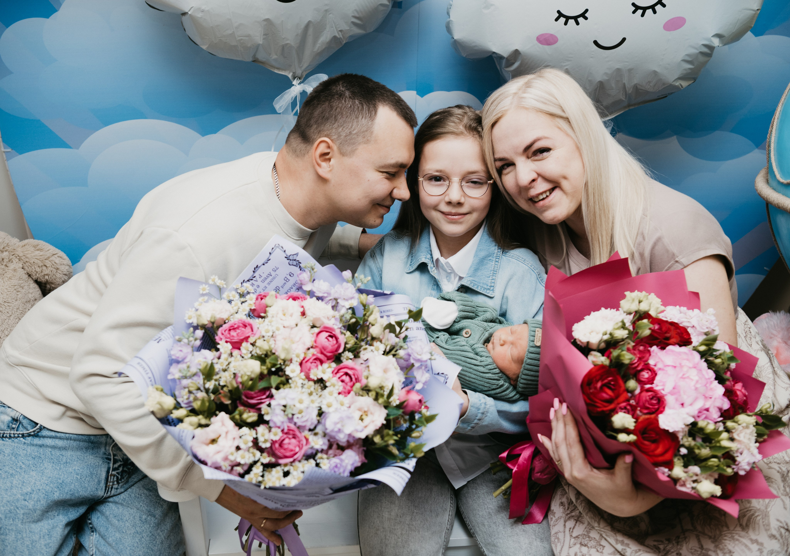 Выписка Степана на Севастопольском. Фотограф на выписку из роддома в Москве и МО