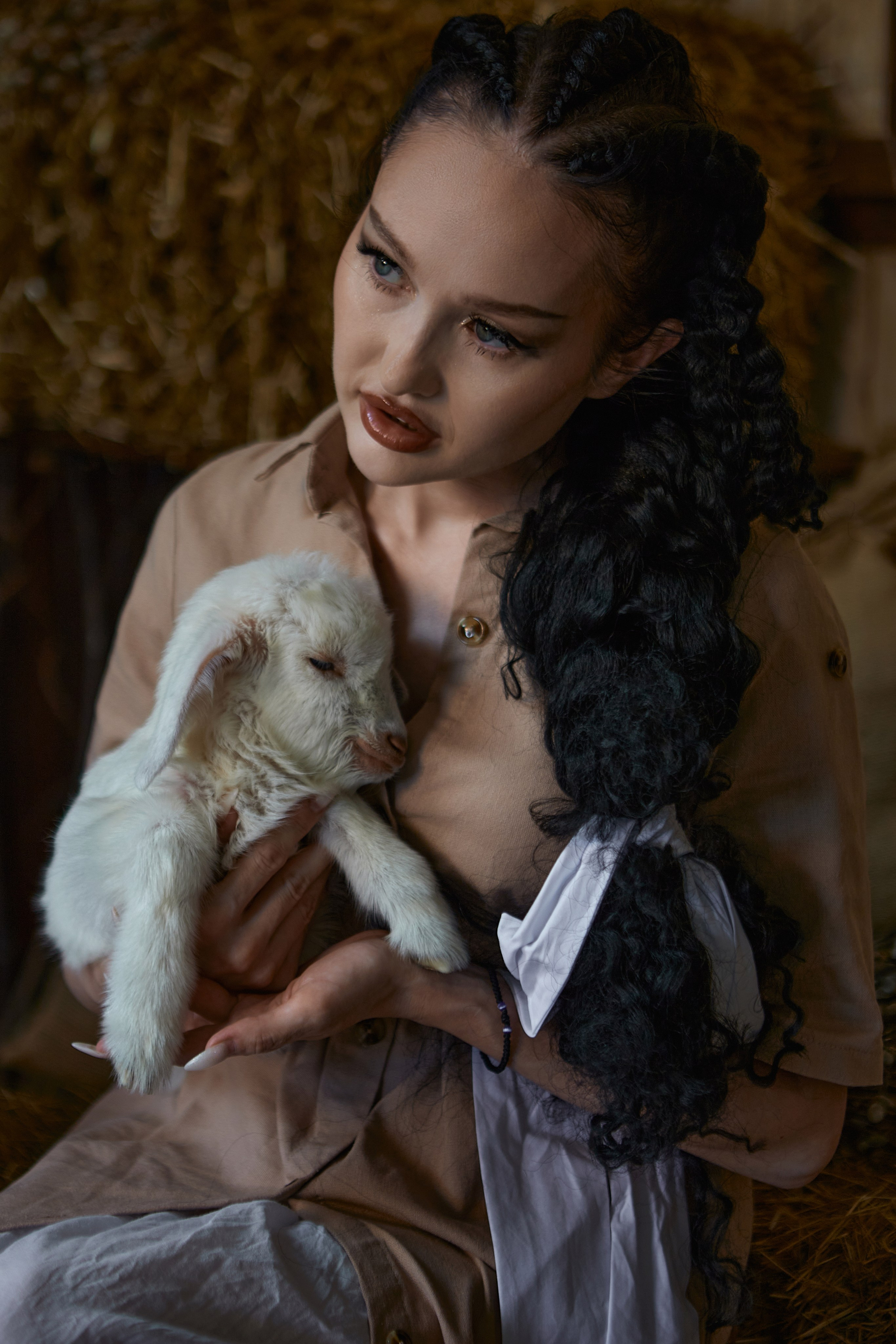 Фотосессия с маленькой козочкой. Семейный и свадебный фотограф в Краснодаре Михеева Светлана