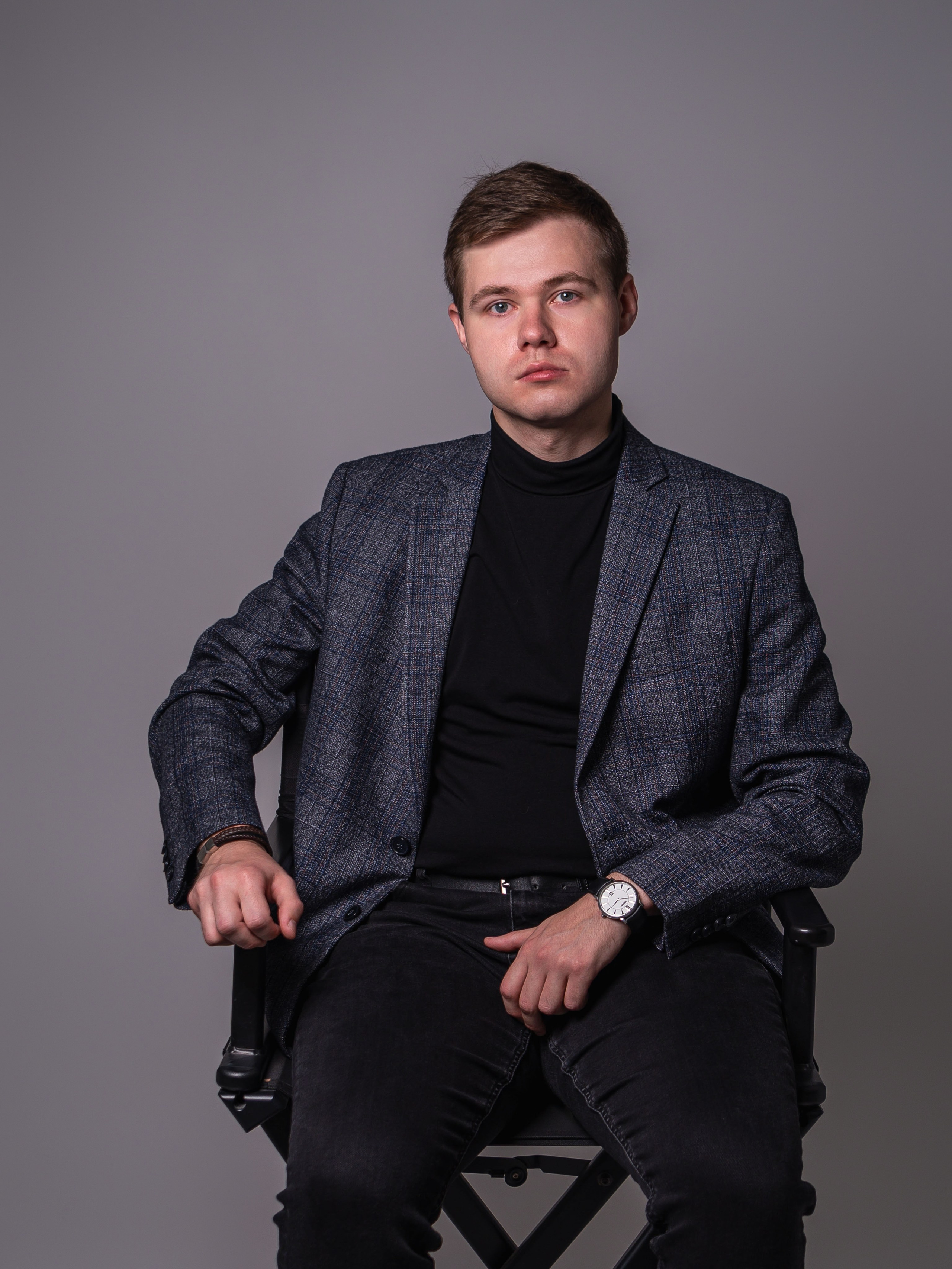 Дмитрий — фотосессия — студия. Фотограф Москва