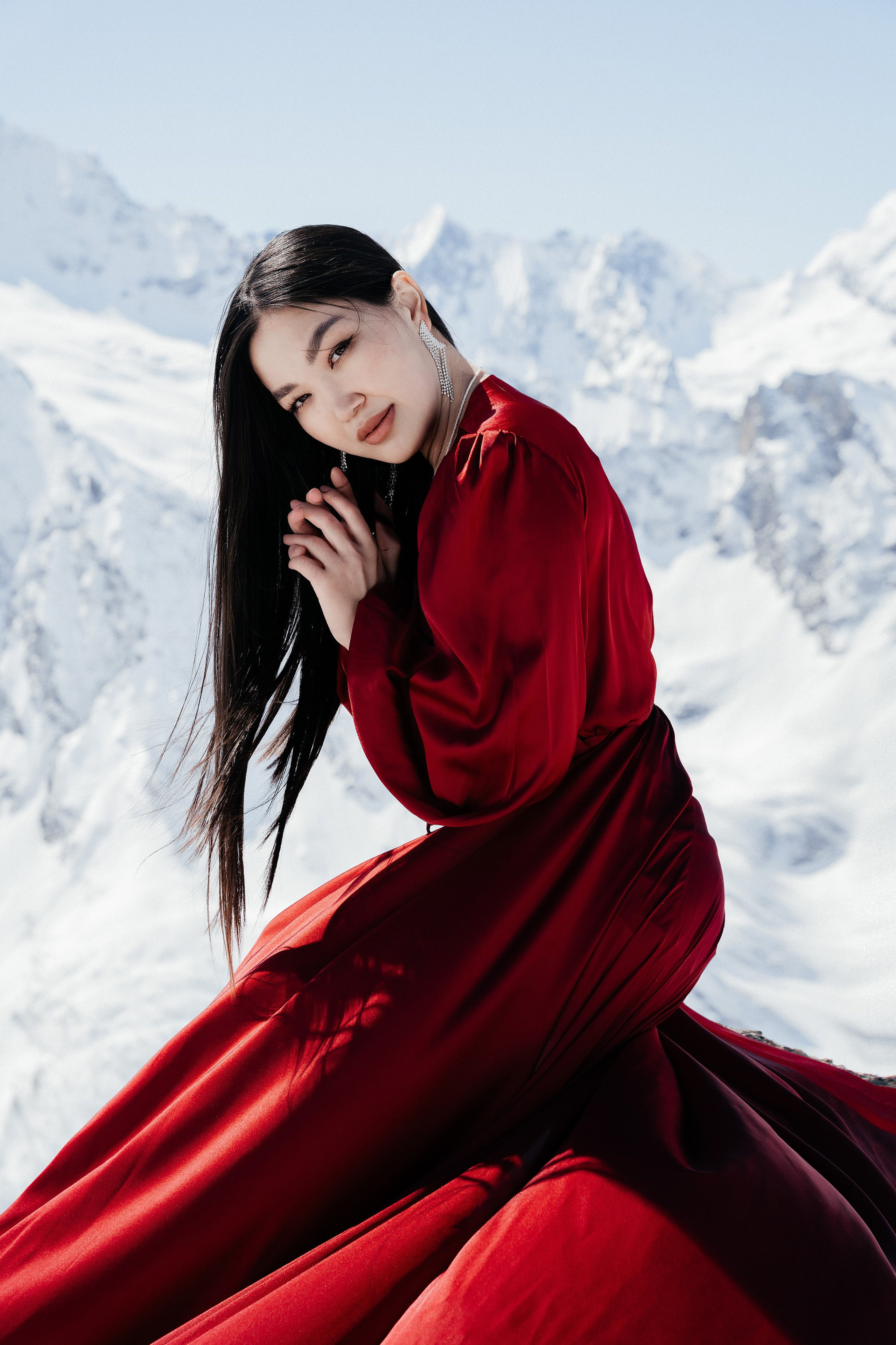 Съёмки в горах. Фотограф Диана Семенова