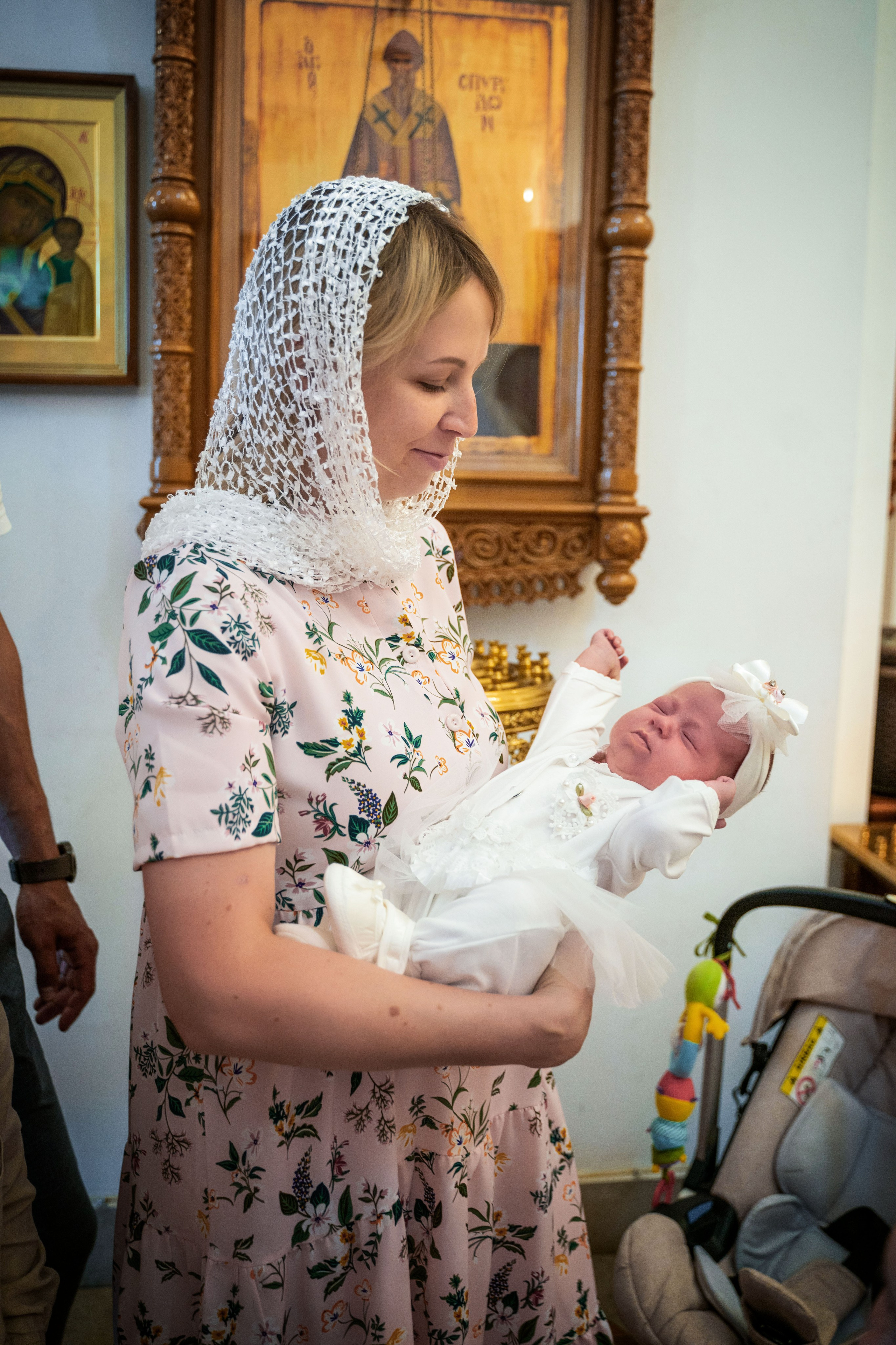 Крещение Александры. Фотограф Мария Орлова