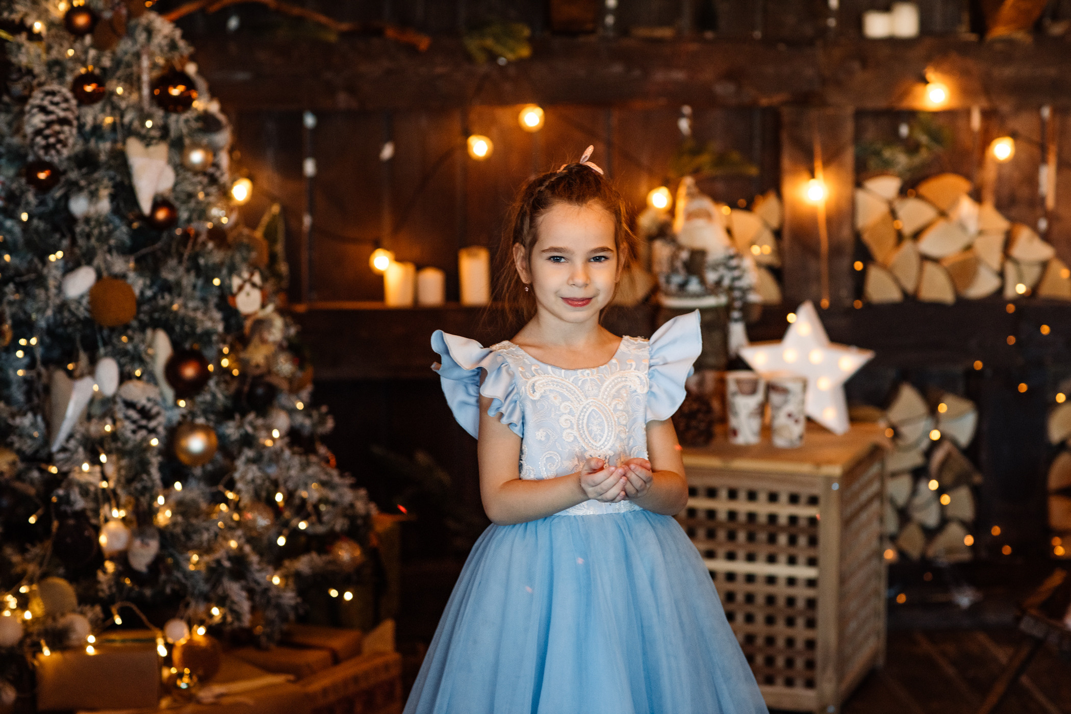 Аня, Элиф и Камелия. Новогодняя фотосессия