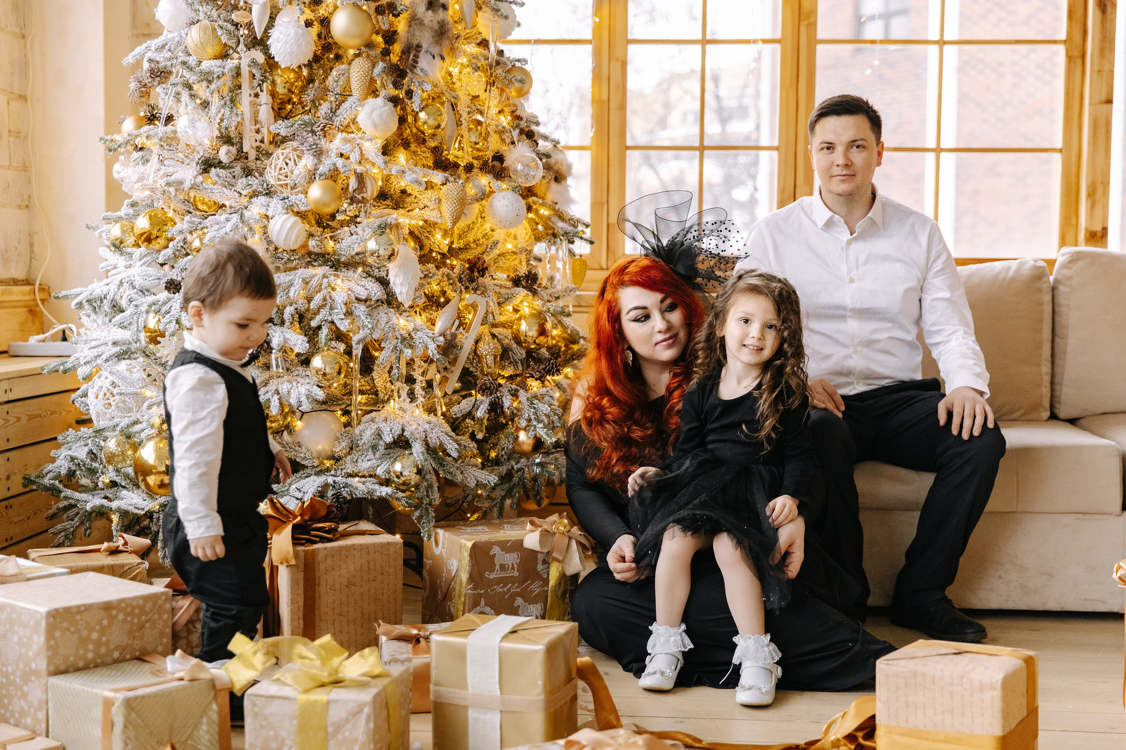 Семейная фотосессия. Азат, Наташа, Лиля и Мирон