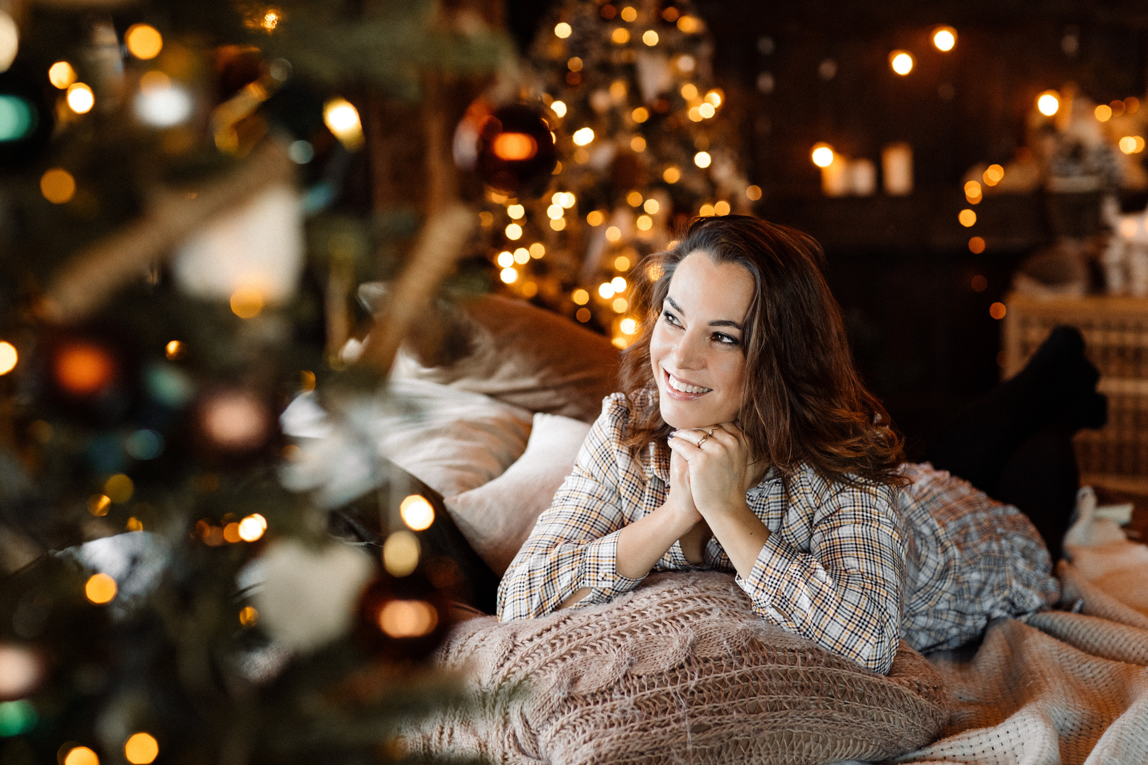 Аня, Элиф и Камелия. Новогодняя фотосессия