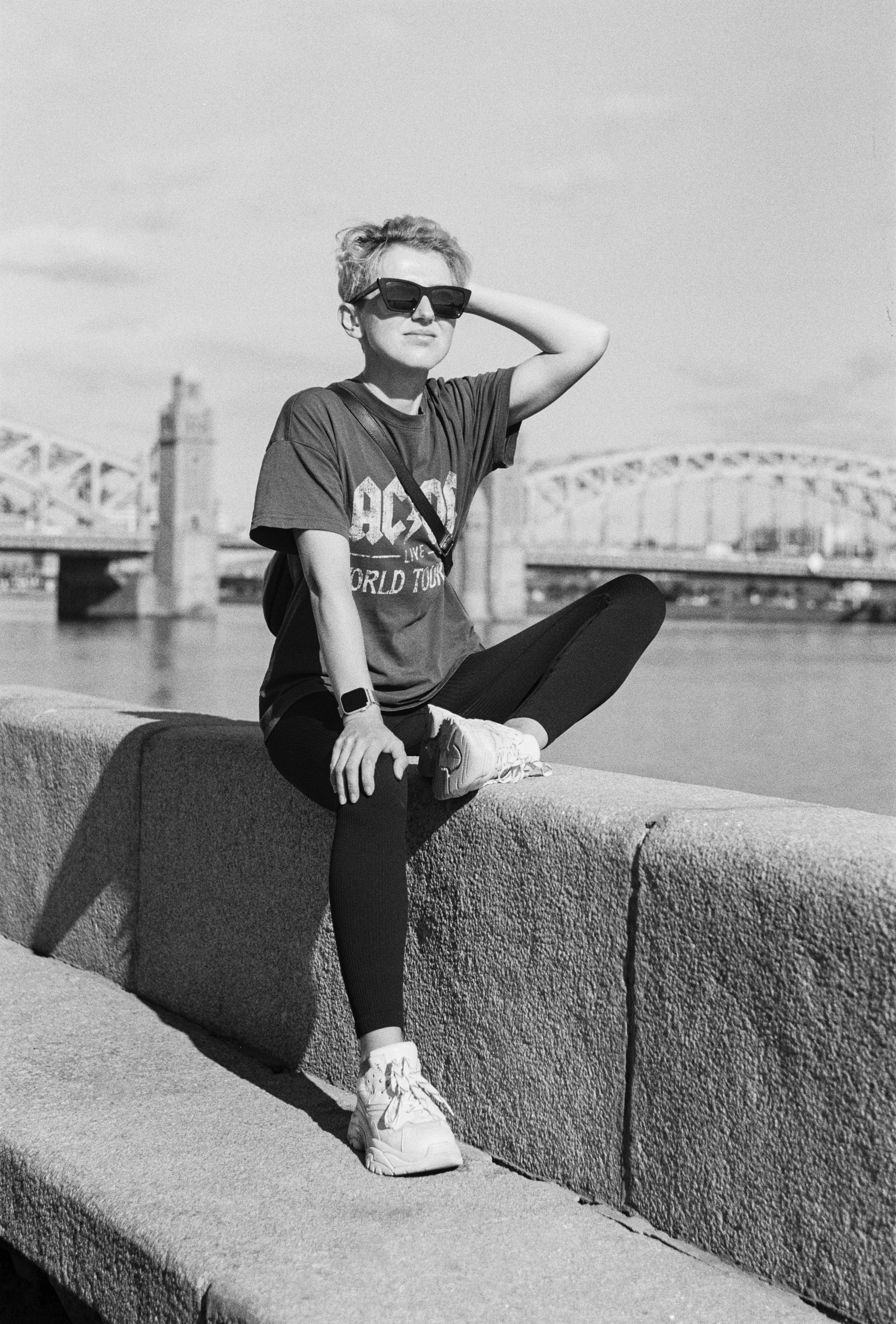 Портретная фотосессия на плёнку для Кати в Сантк-Петегбурге. Светлана Гопанюк. Портретный фотограф. Санкт-Петербург. СПб