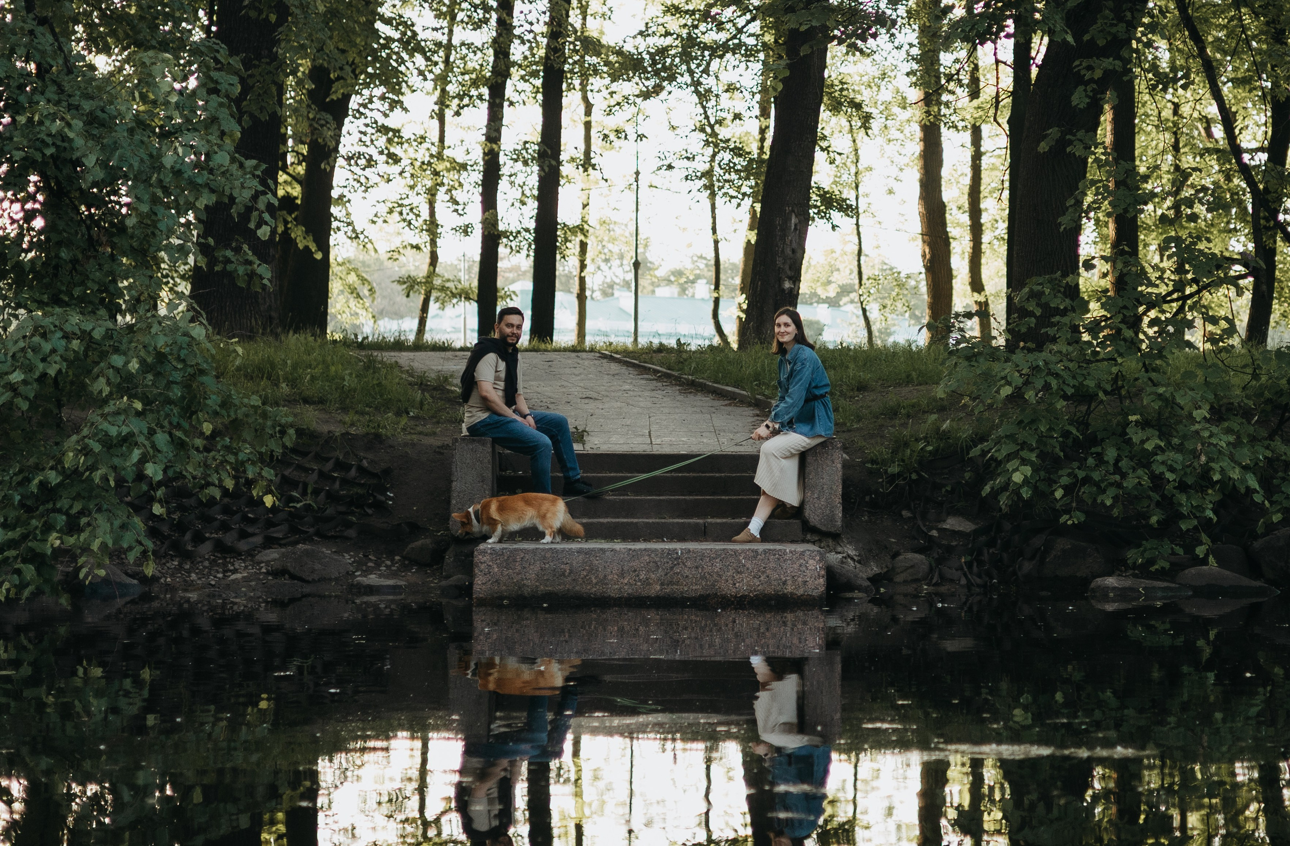 Наташа, Роман и Тео. Фотограф животных Евгения Верцинская