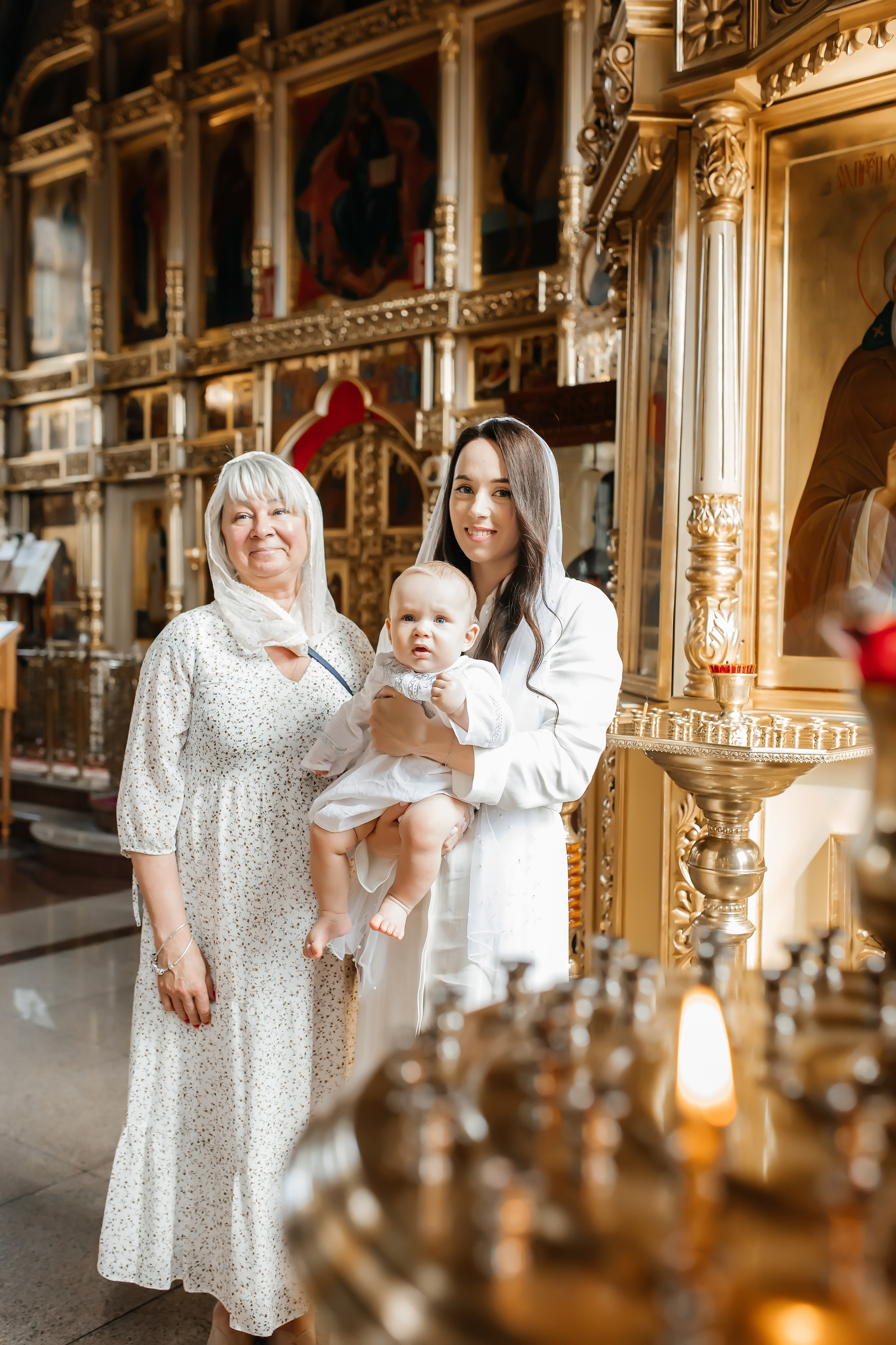 Крещение Артемия в Храме Николая Чудотворца в Ангелово. Фотограф на крещение и венчание Москва  Надежда Баланина