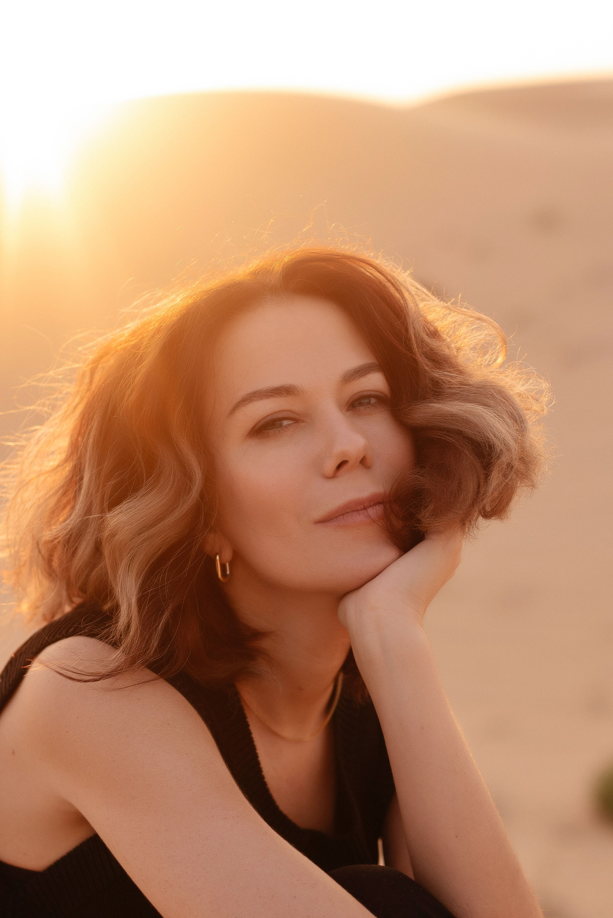 Наташа в пустыне 22 год. Фотограф и видеограф в Москве и Абу Даби Мария Кулагина