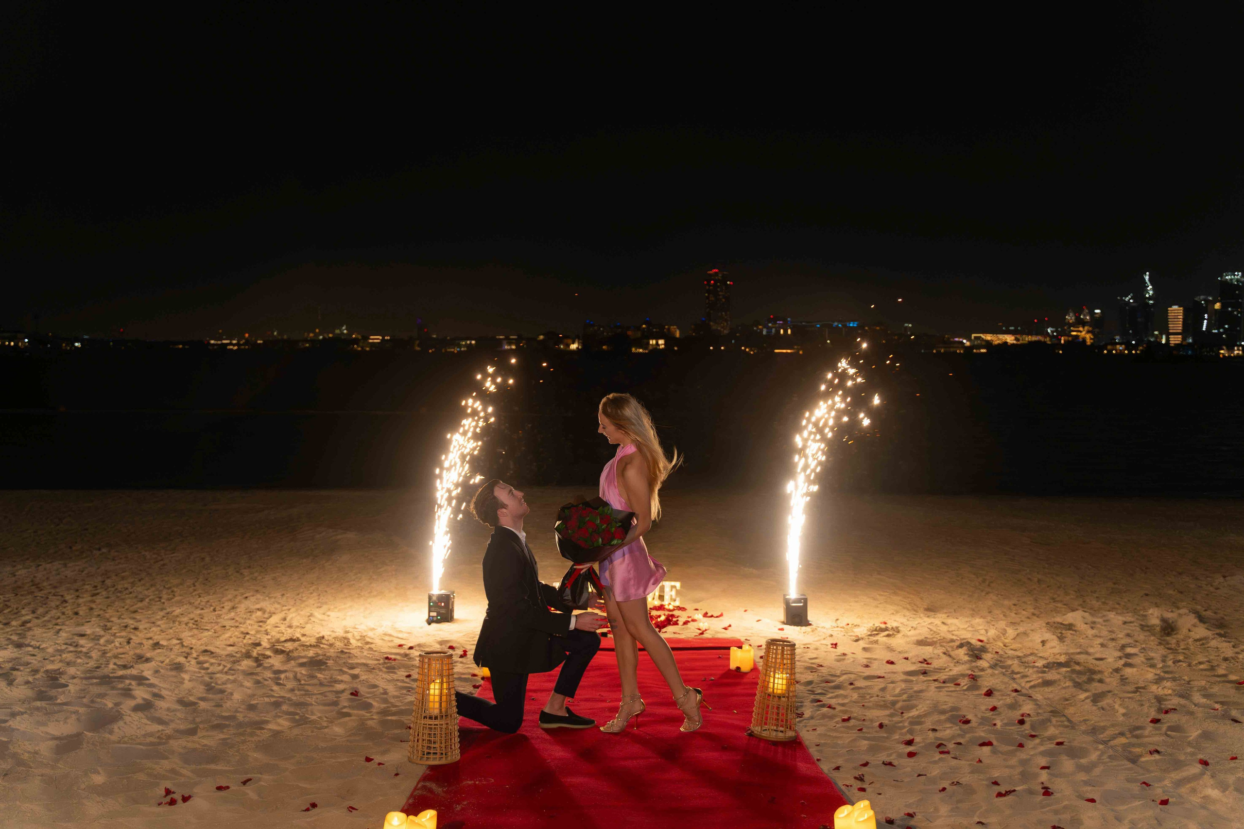 Шикарное предложение руки и сердца. Фотограф и видеограф в Москве и Абу Даби Мария Кулагина