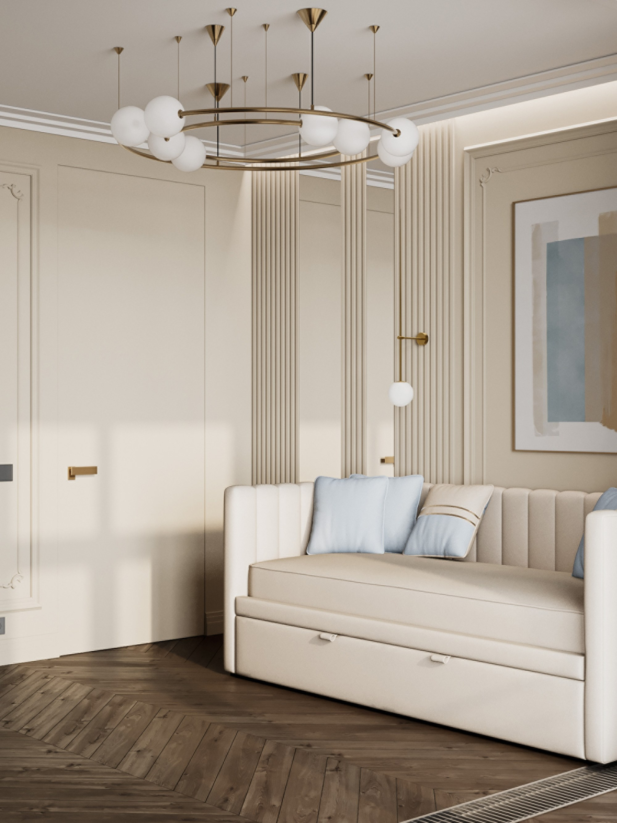 Проект дома в КП Кембридж. Гостевая комната. Главная